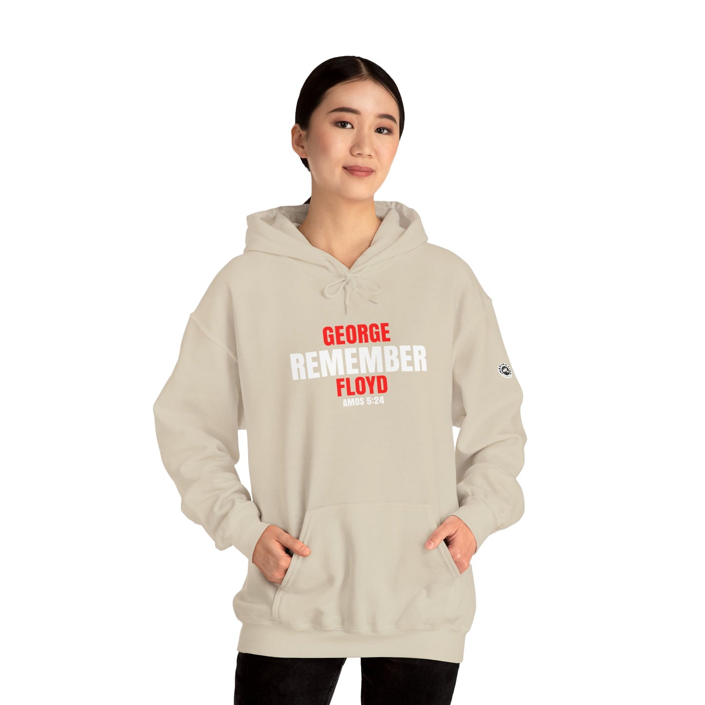 The Remember Series-George Floyd-Unisex Heavy Blend™ Hooded Sweatshirt