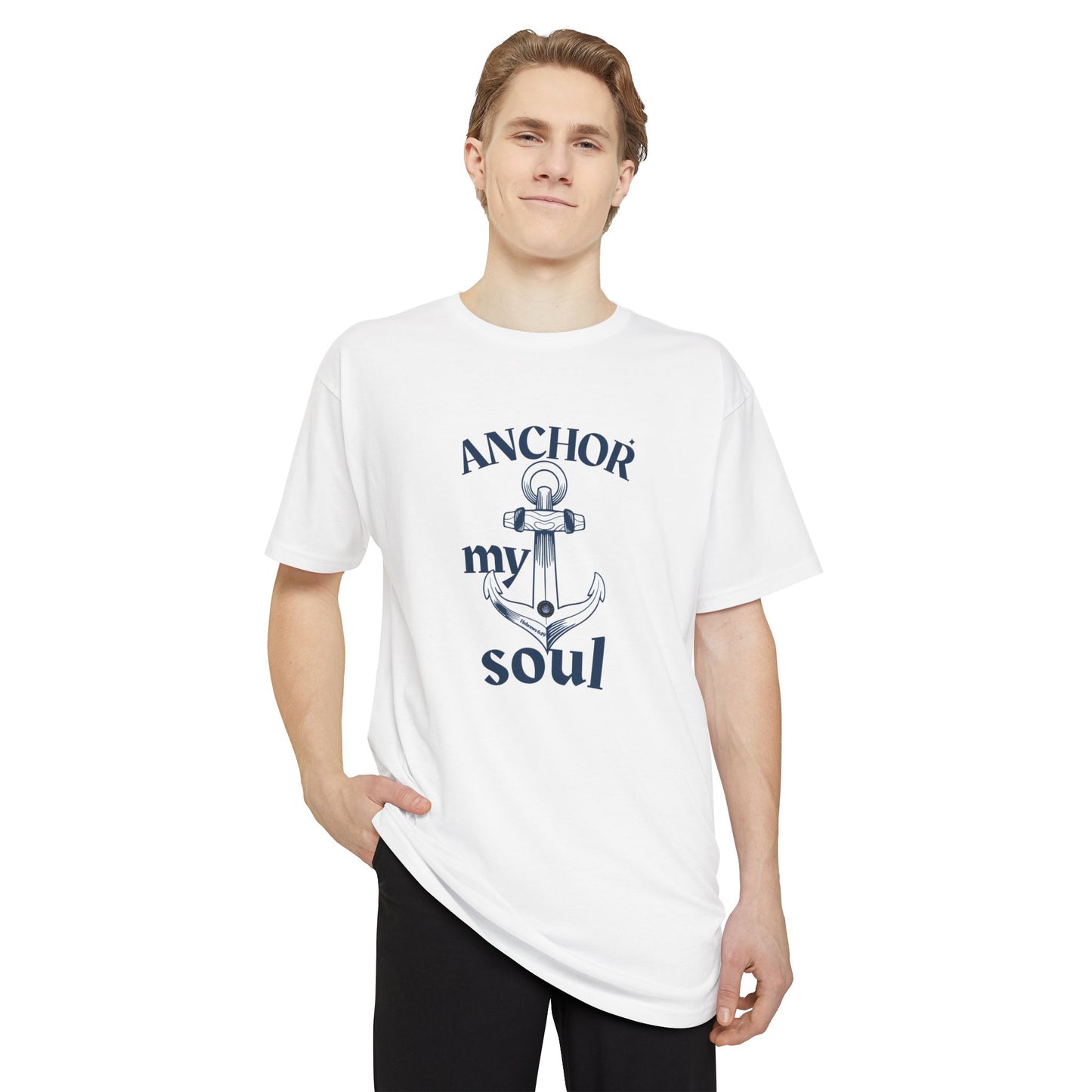 Anchor My Soul Hebrews 6:19 T-Shirt | Relaxed Fit