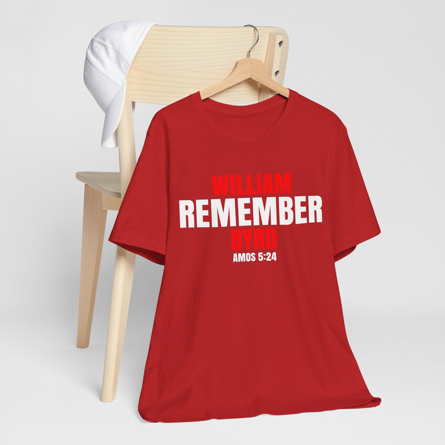 The Remember Series-William Byrd-Unisex Jersey Short Sleeve Tee