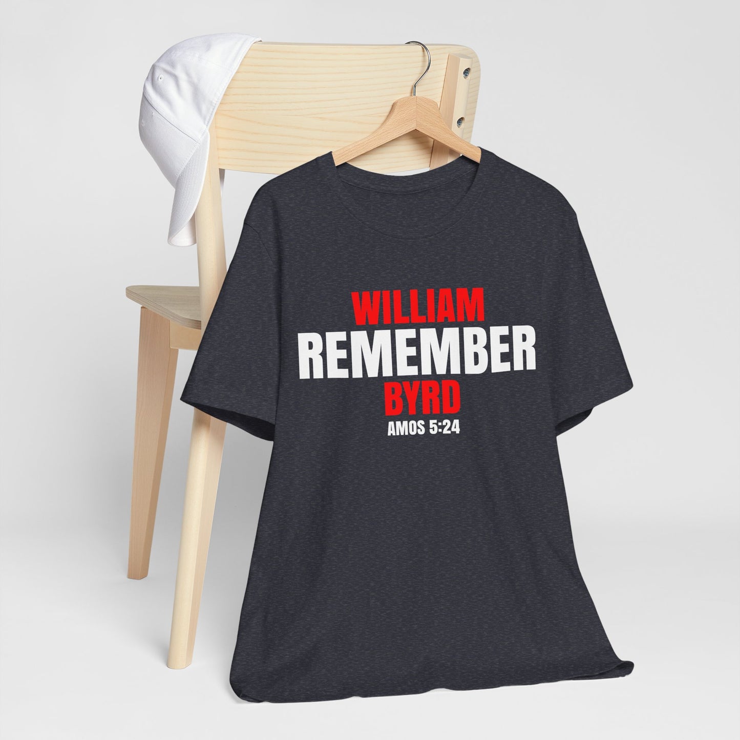 The Remember Series-William Byrd-Unisex Jersey Short Sleeve Tee