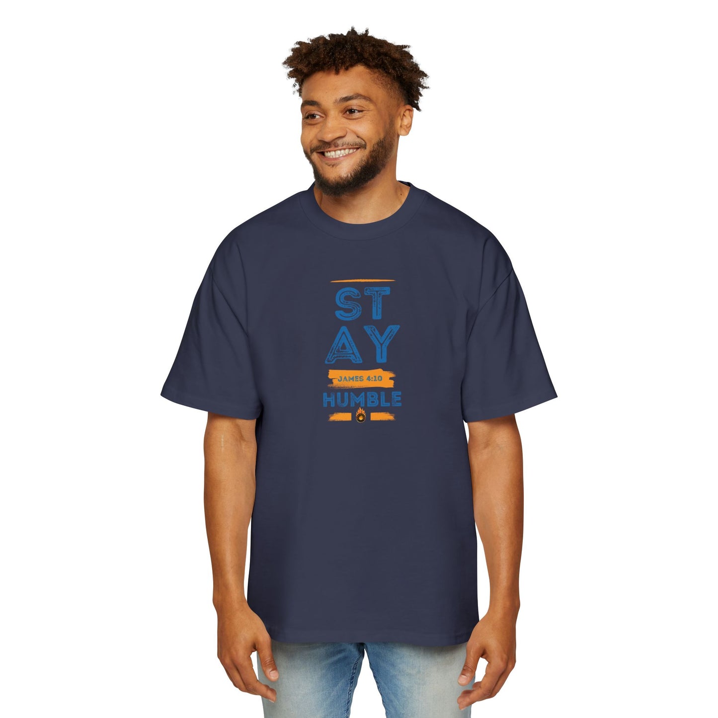 Stay Humble Men's Oversized Tee