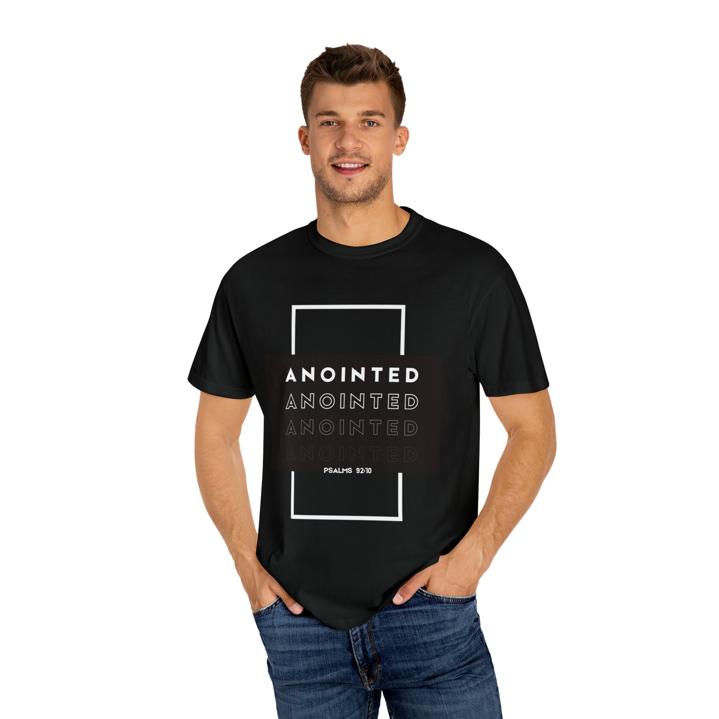 Anointed Unisex Garment-Dyed T-shirt