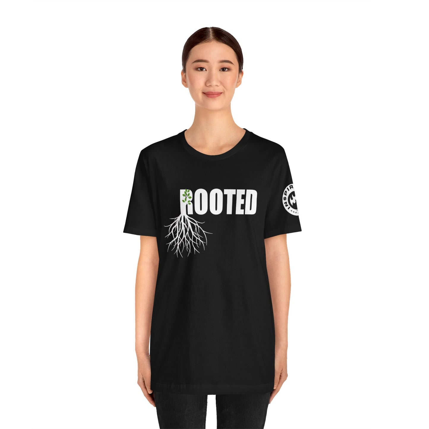 Colossians 2:7 Rooted - Unisex Jersey Short Sleeve Tee