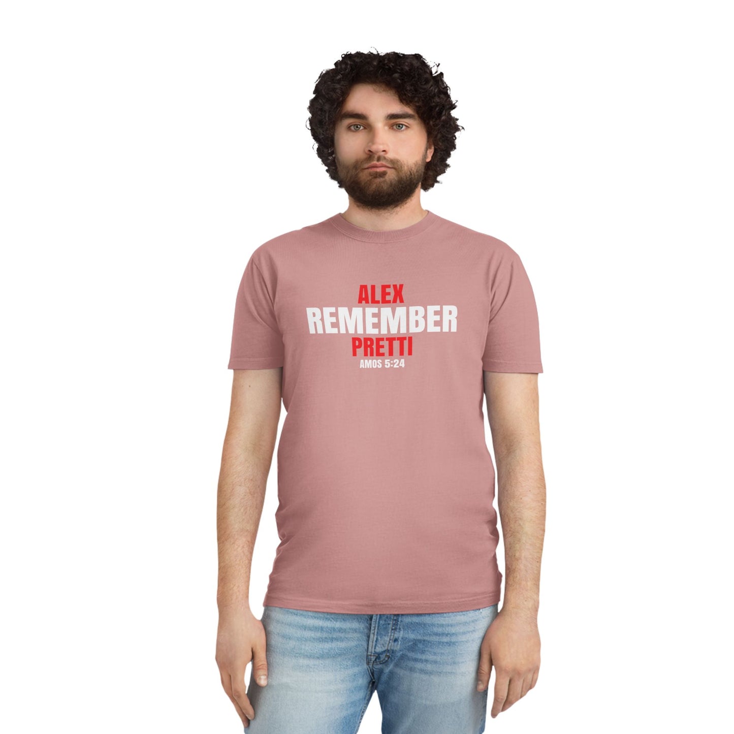 Remember Alex Pretti Memorial T‑Shirt - 100 % cotton
