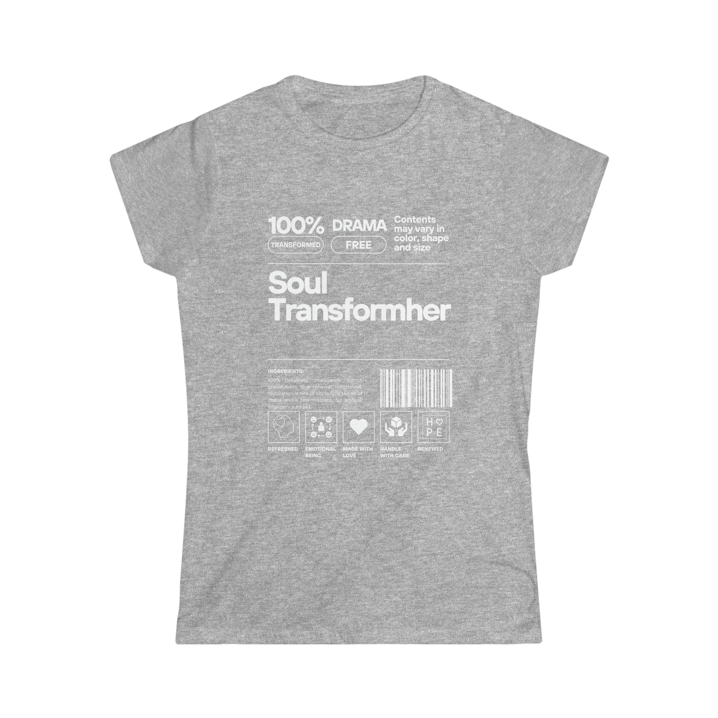 Soul TRANSFORMher ingredient Women's Softstyle Tee