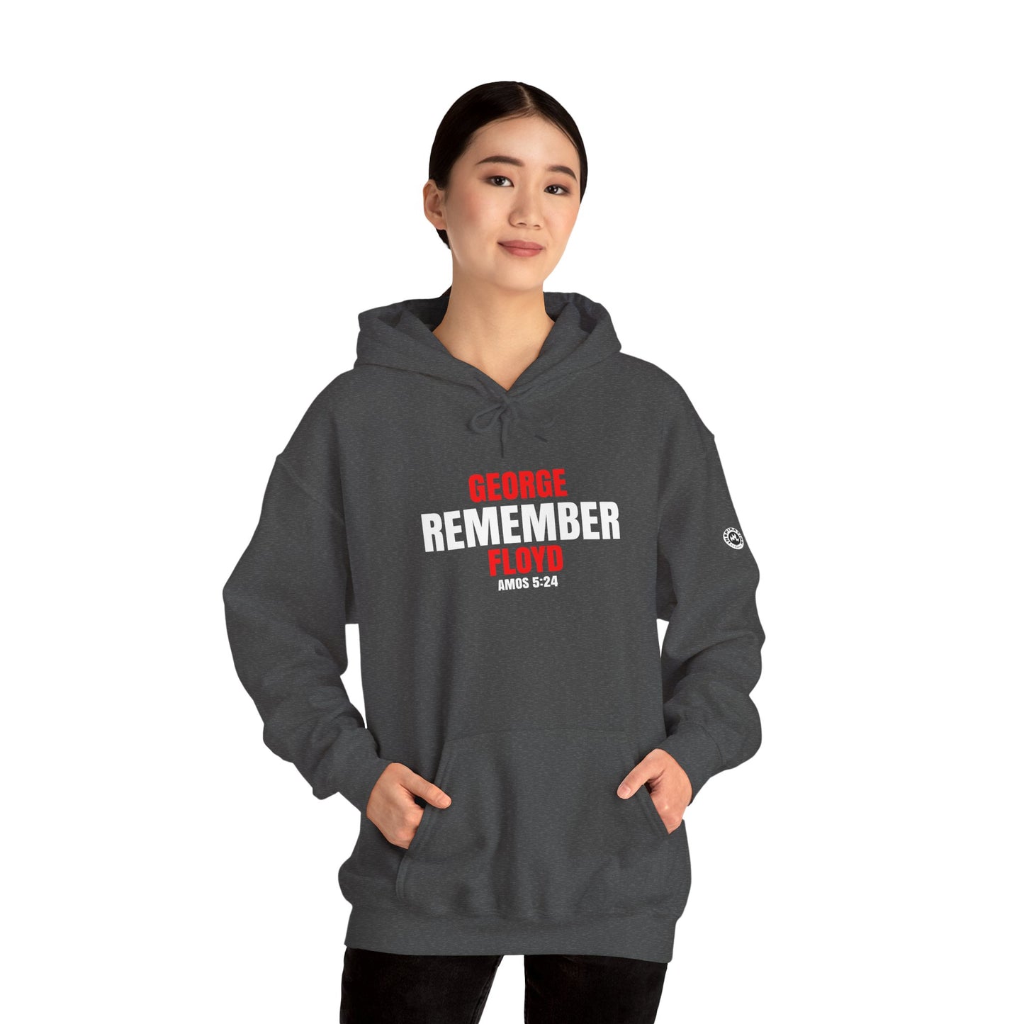 The Remember Series-George Floyd-Unisex Heavy Blend™ Hooded Sweatshirt
