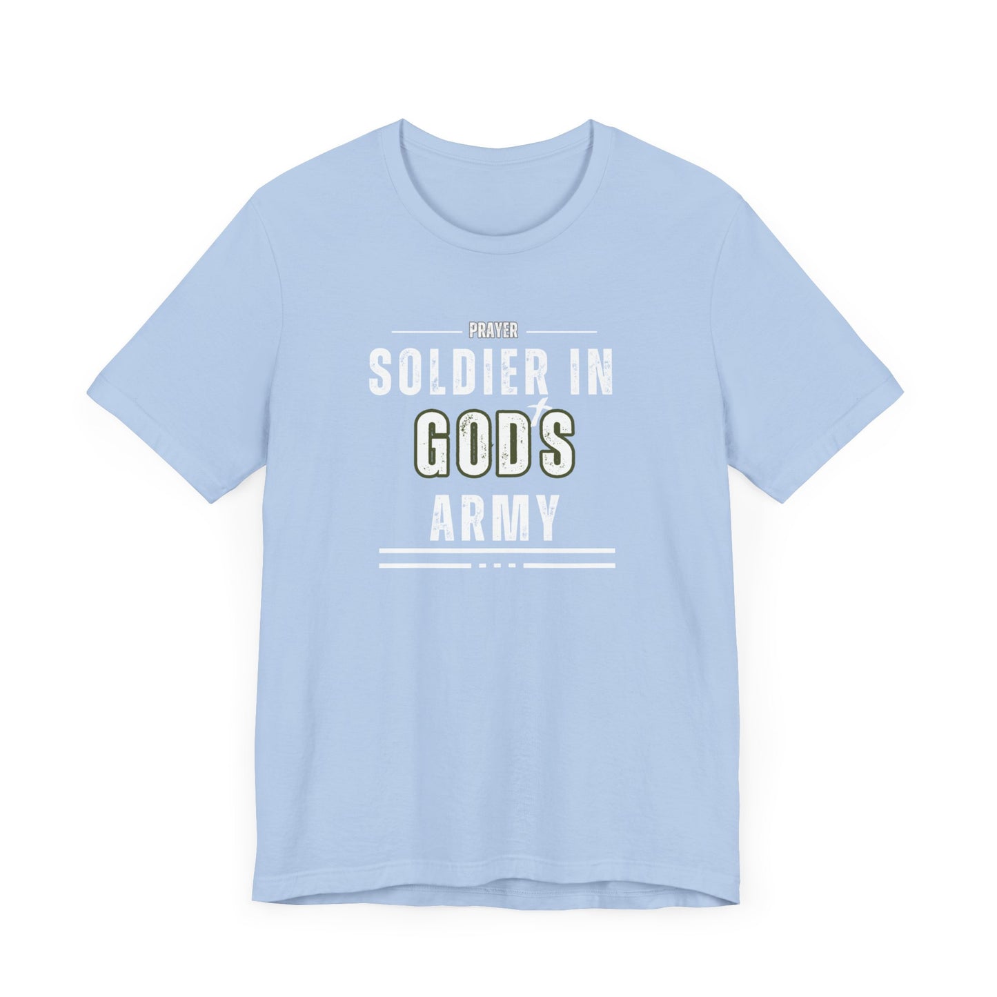 Prayer Soldier In God's Army - Unisex Jersey Short Sleeve Tee