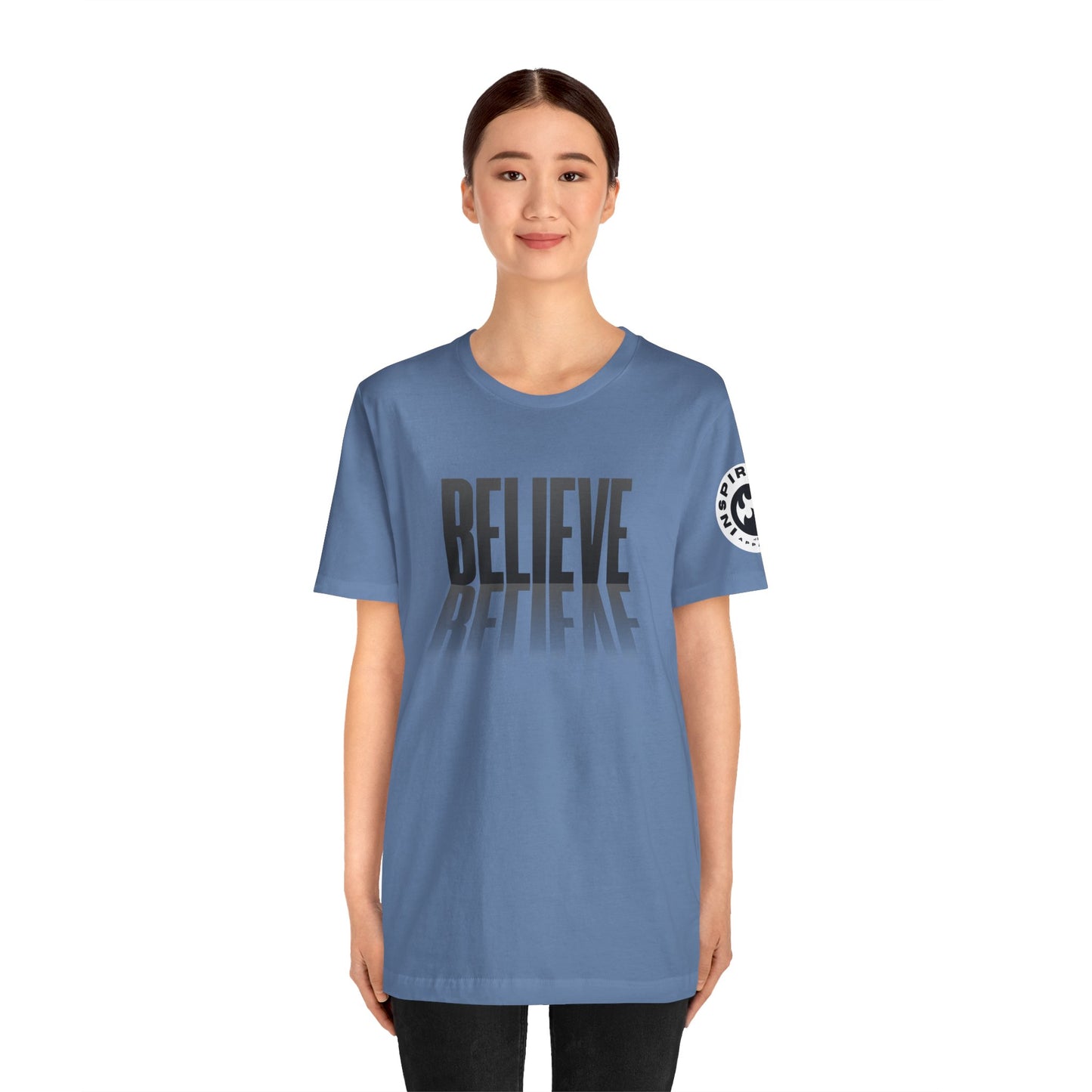 John 6:29 "Believe" Short Sleeve Tee