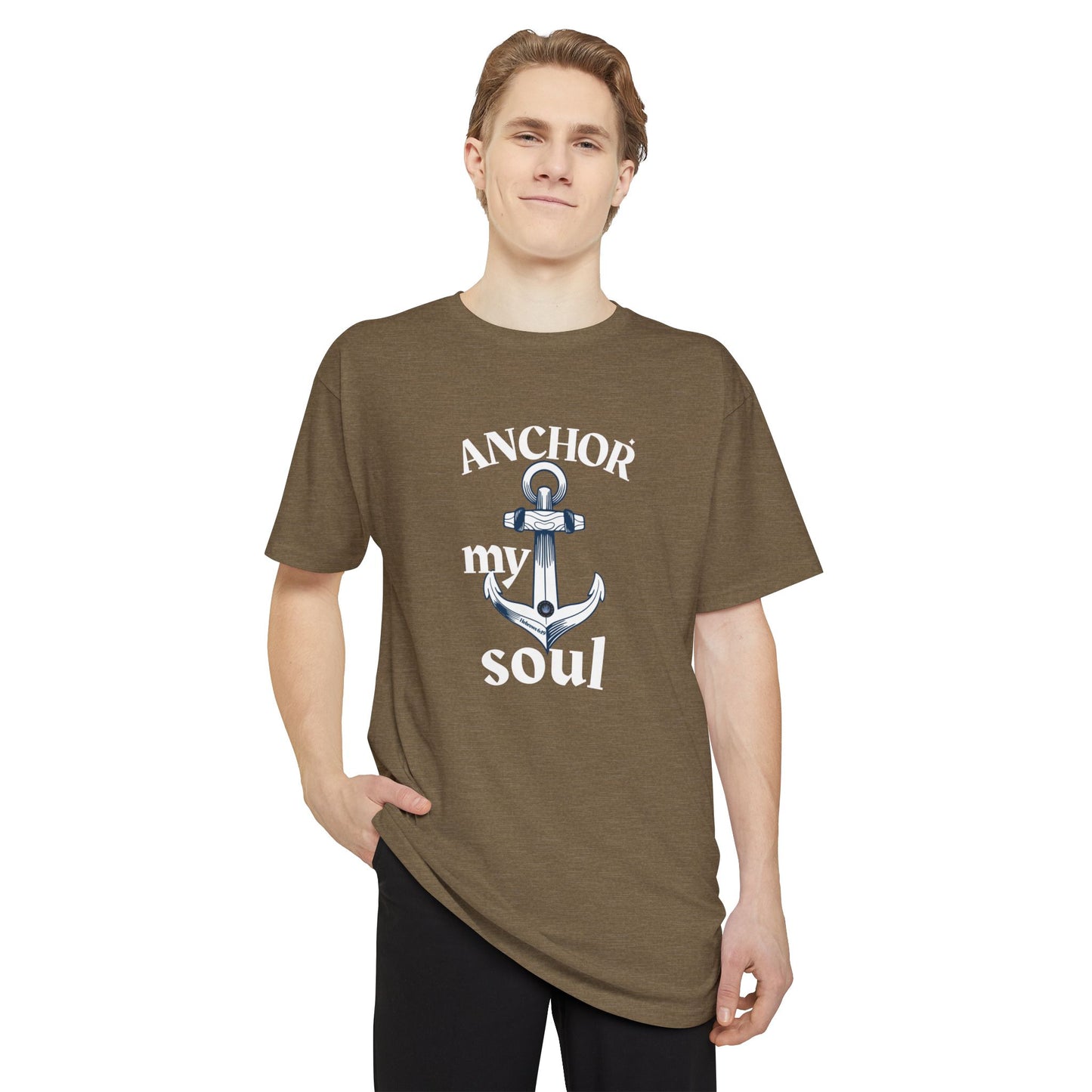 Anchor My Soul Hebrews 6:19 T-Shirt | Relaxed Fit