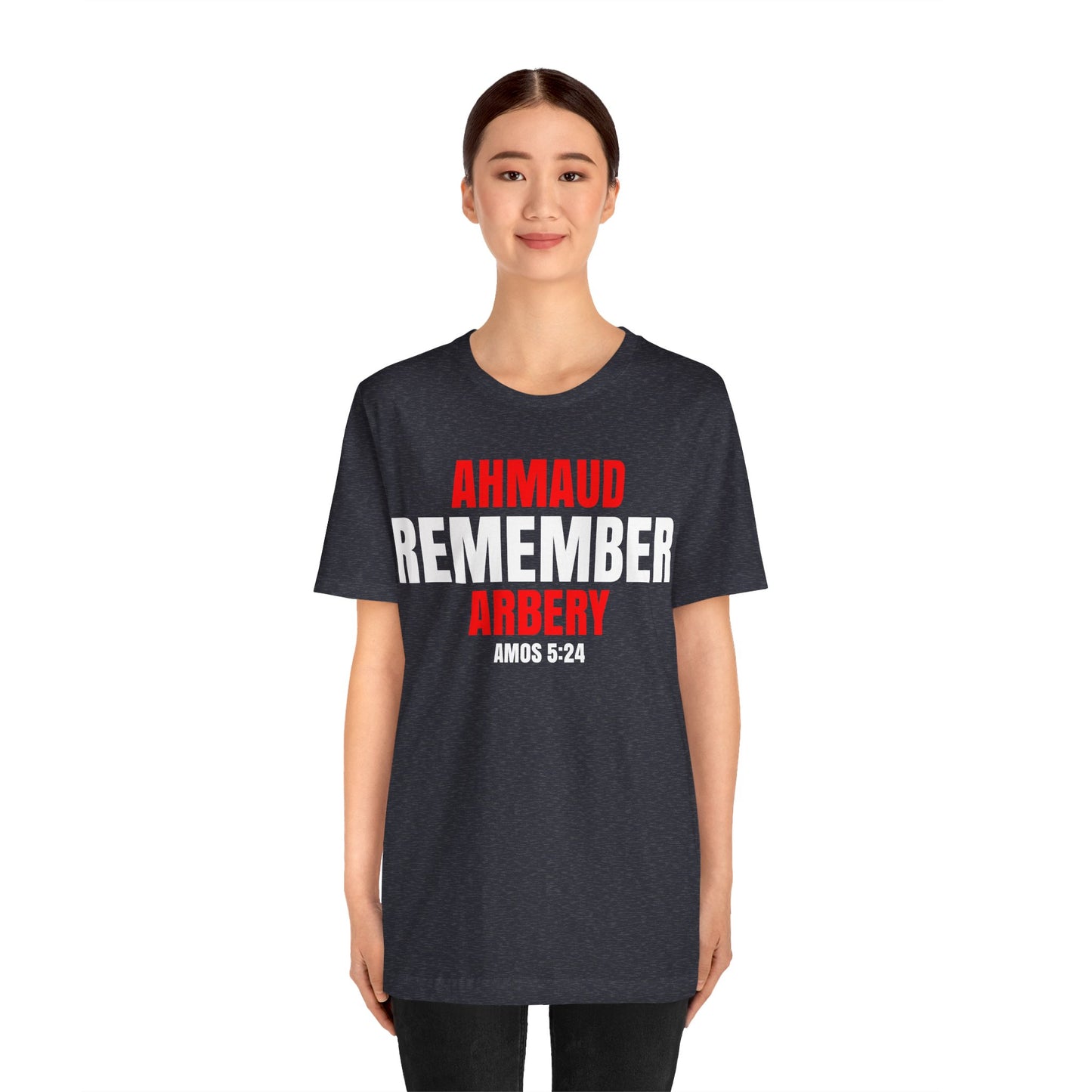 The Remember Series-Ahmaud Arbery-Unisex Jersey Short Sleeve Tee