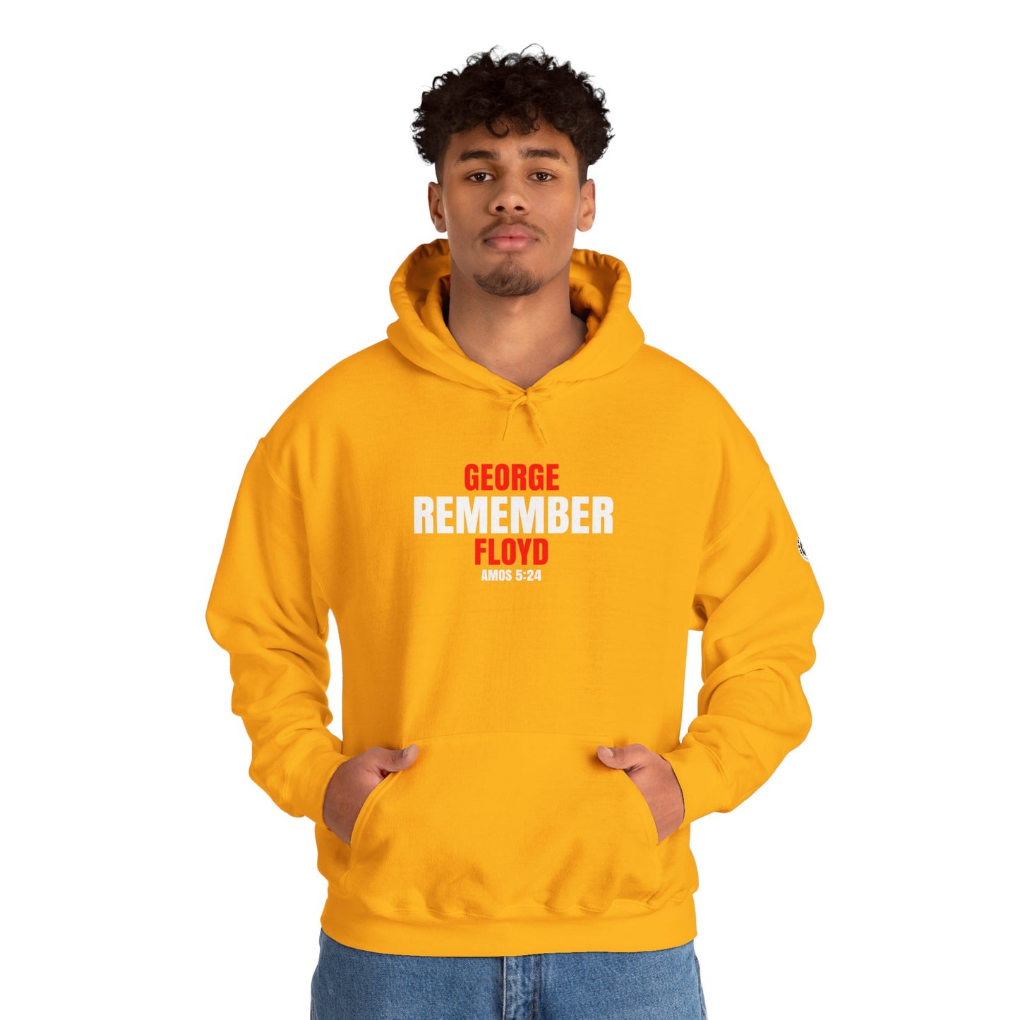 The Remember Series-George Floyd-Unisex Heavy Blend™ Hooded Sweatshirt