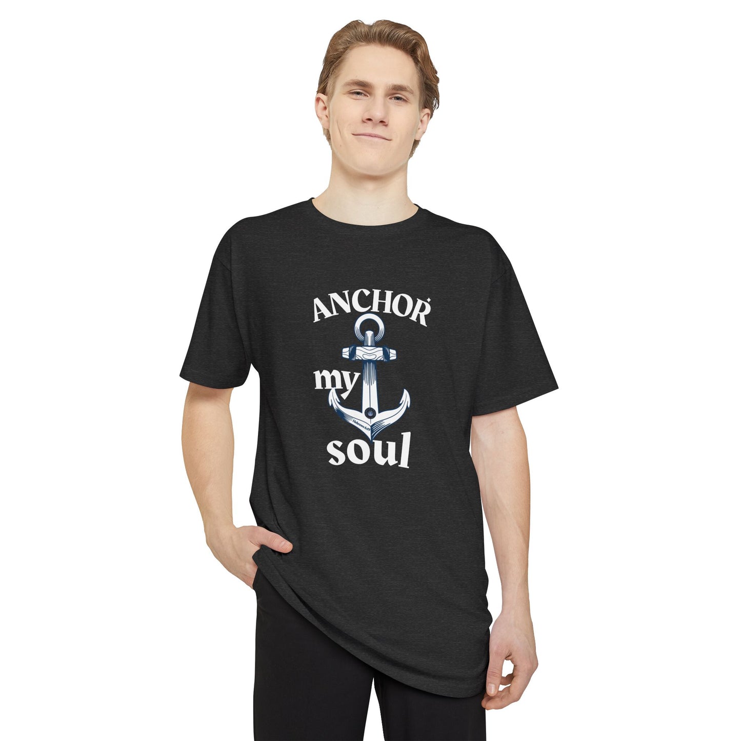 Anchor My Soul Hebrews 6:19 T-Shirt | Relaxed Fit