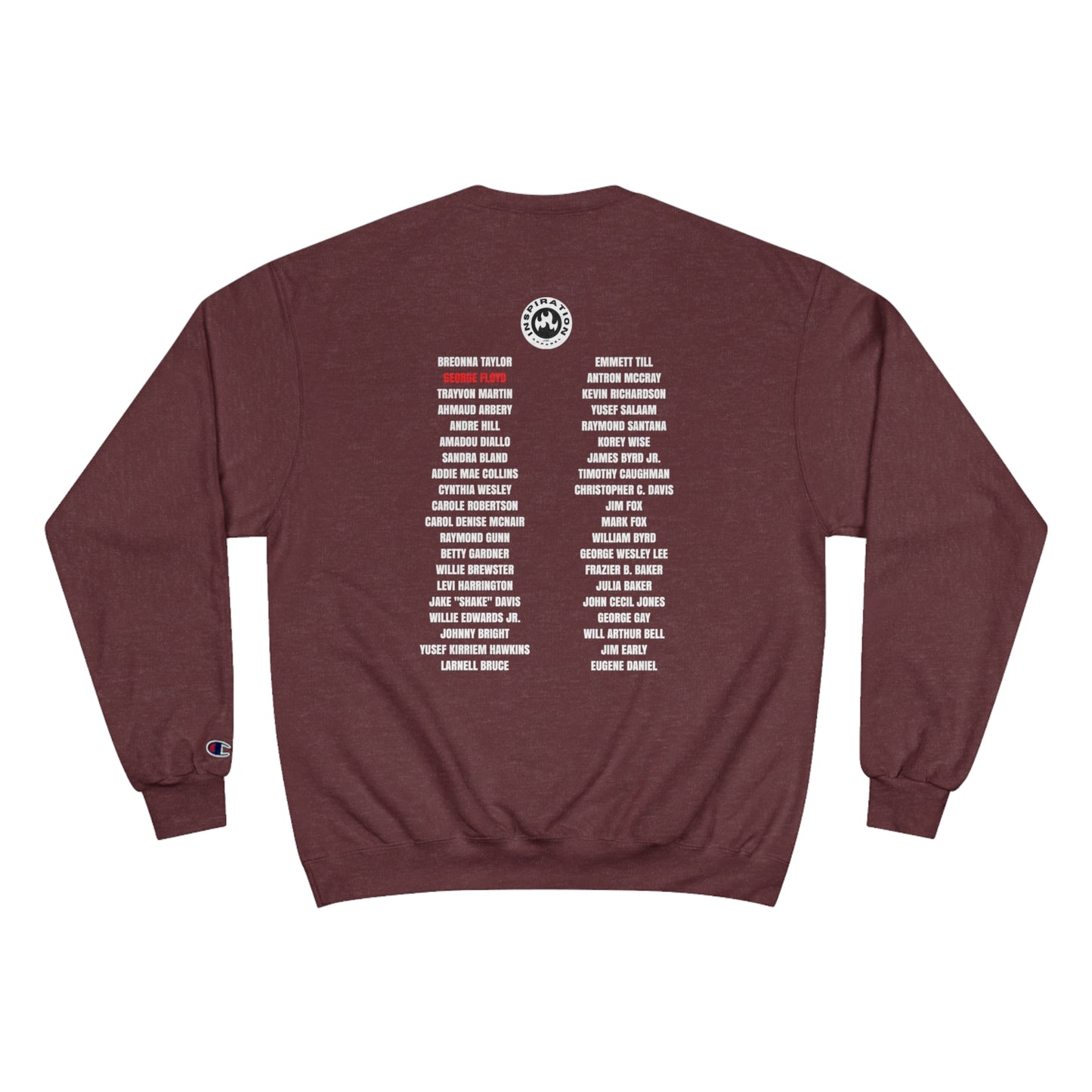 The Remember Series-George Floyd-Champion Sweatshirt