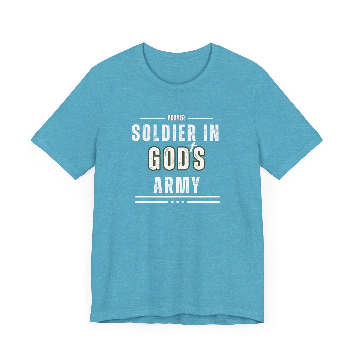 Prayer Soldier In God's Army - Unisex Jersey Short Sleeve Tee