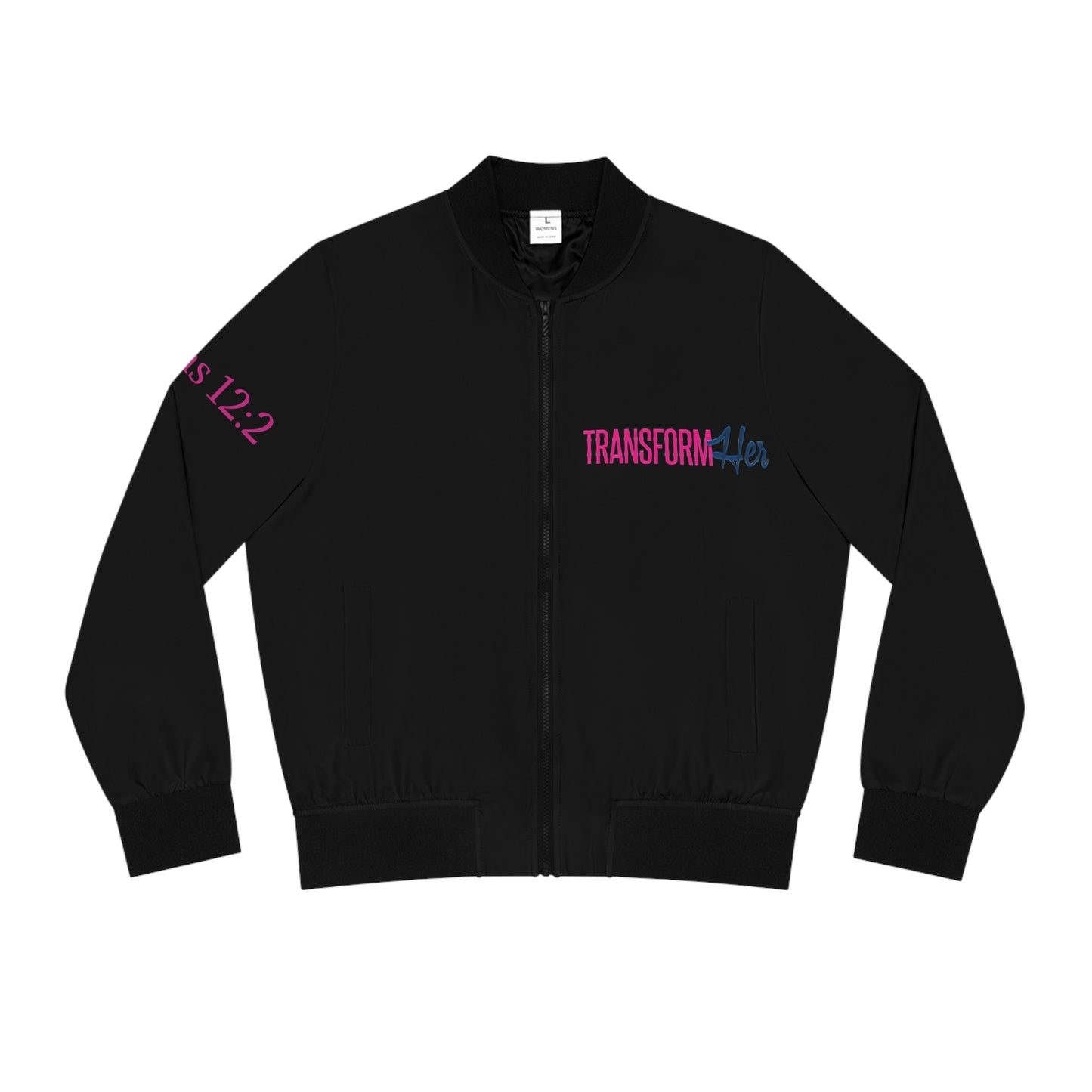 TRANSFORMher Women's Bomber Jacket (AOP)