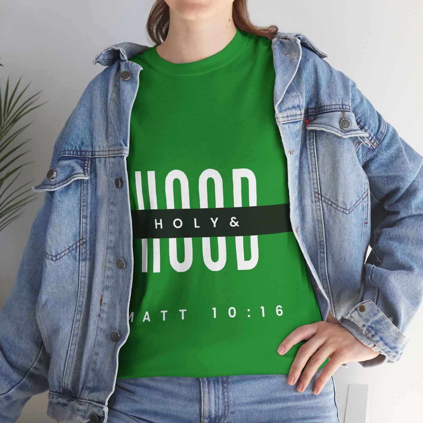 Holy & Hood -Unisex Heavy Cotton Tee