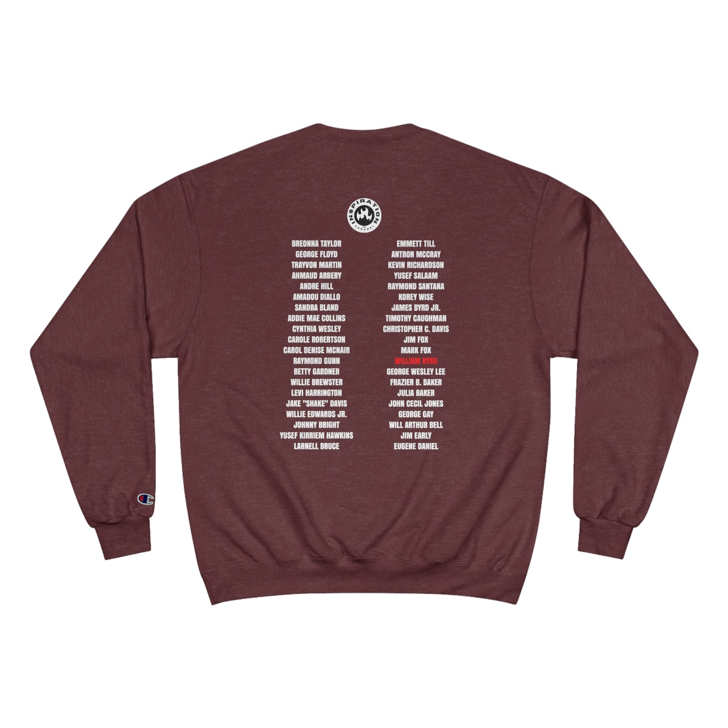 The Remember Series-William Byrd-Champion Sweatshirt