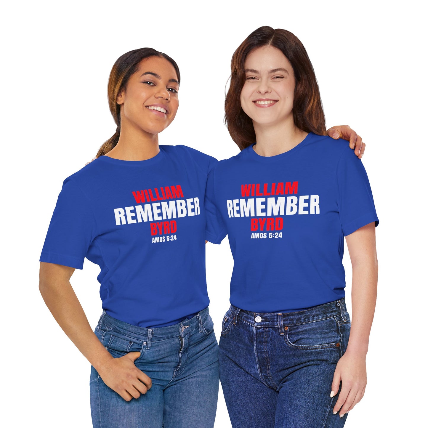 The Remember Series-William Byrd-Unisex Jersey Short Sleeve Tee