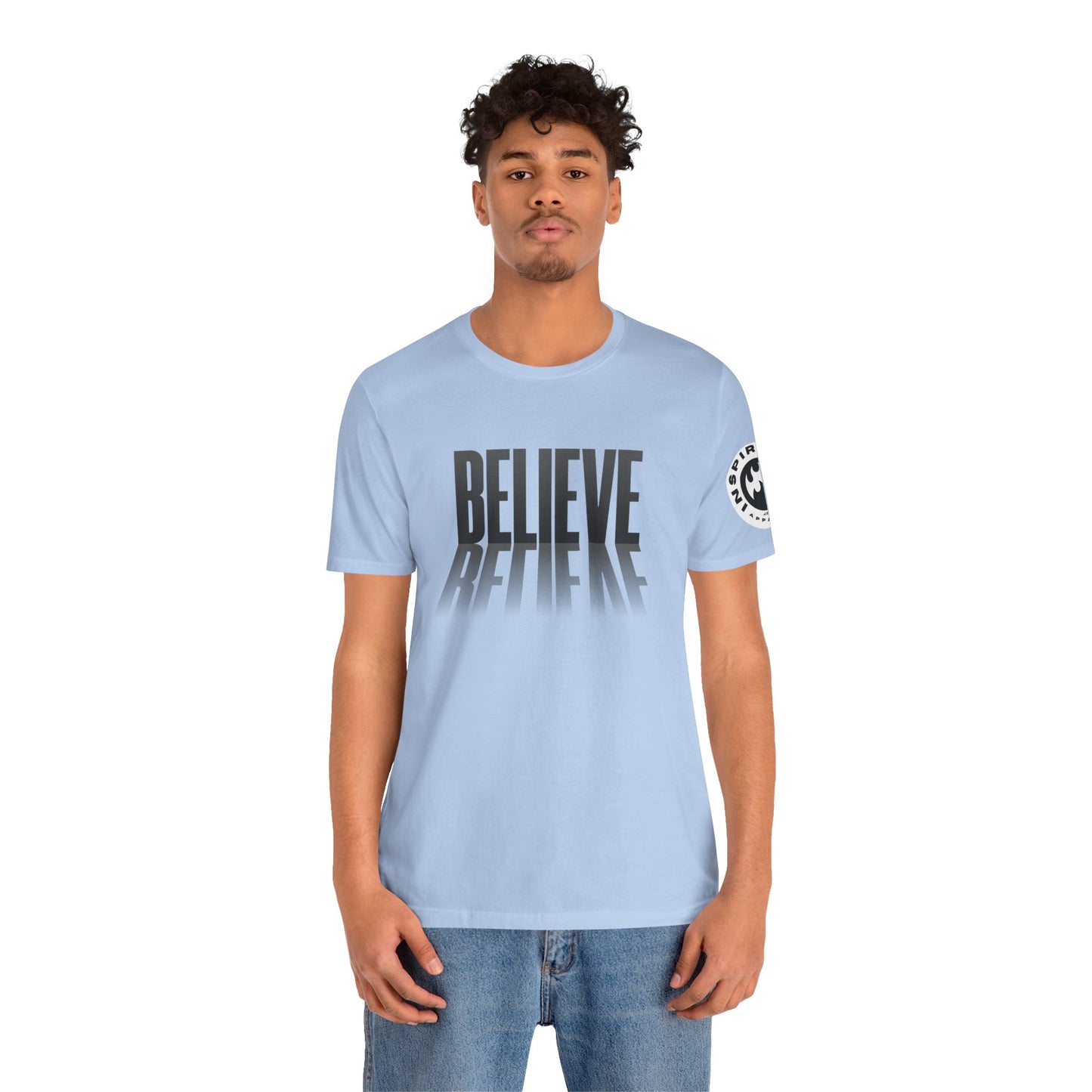 DREAM TEAM John 6:29 "Believe" Short Sleeve Tee