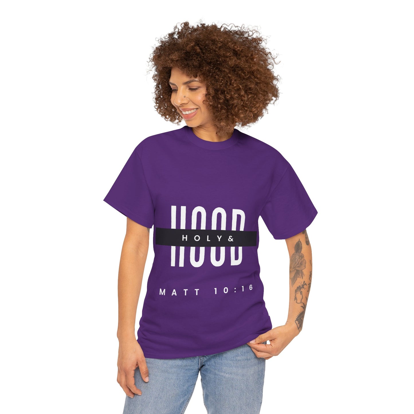 Holy & Hood -Unisex Heavy Cotton Tee