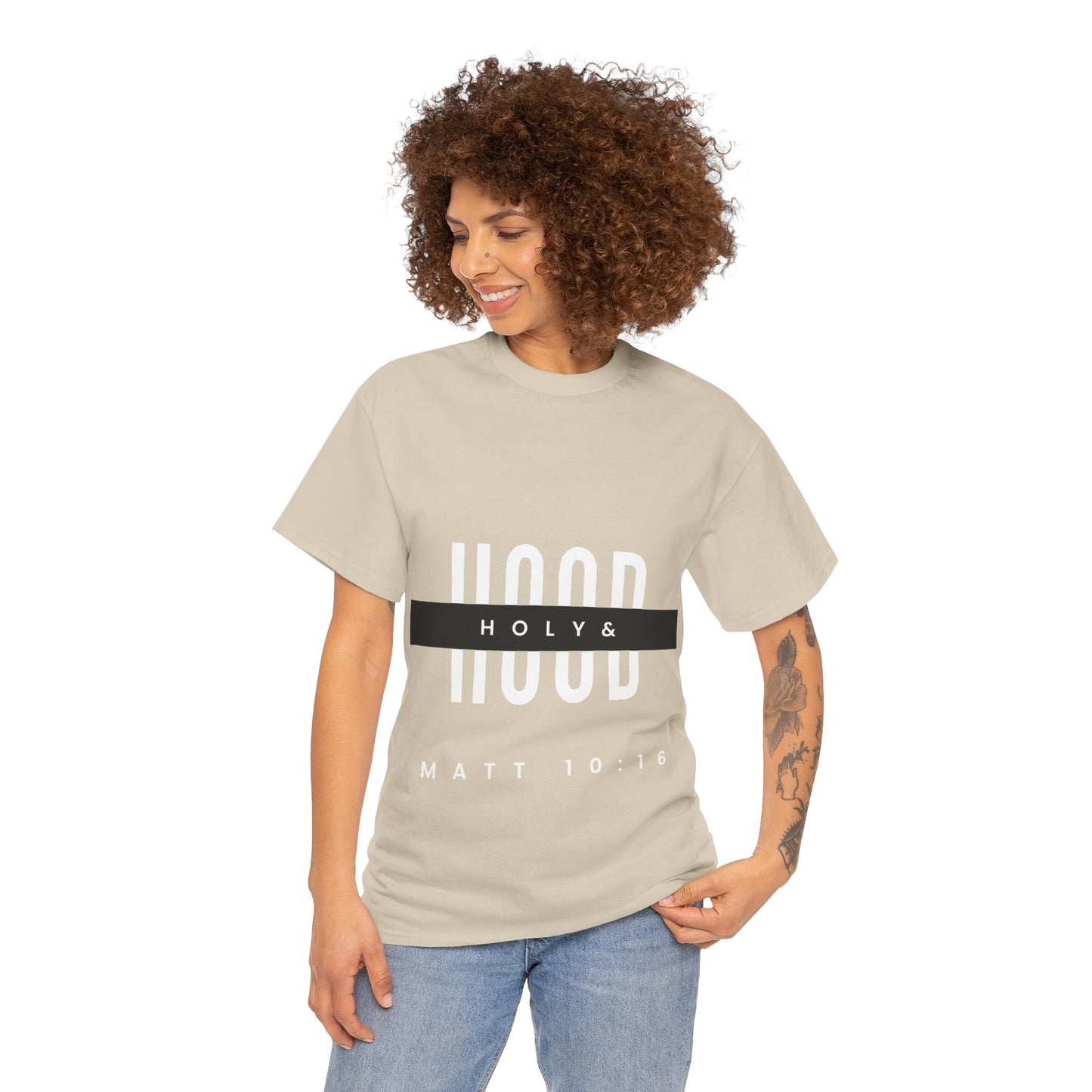 Holy & Hood -Unisex Heavy Cotton Tee