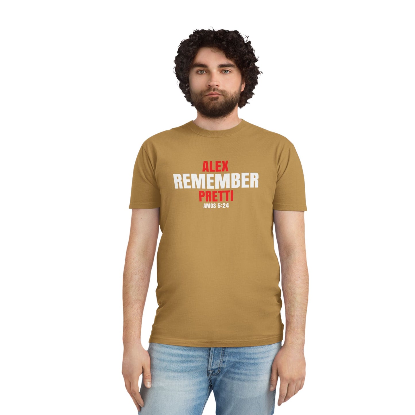 Remember Alex Pretti Memorial T‑Shirt - 100 % cotton