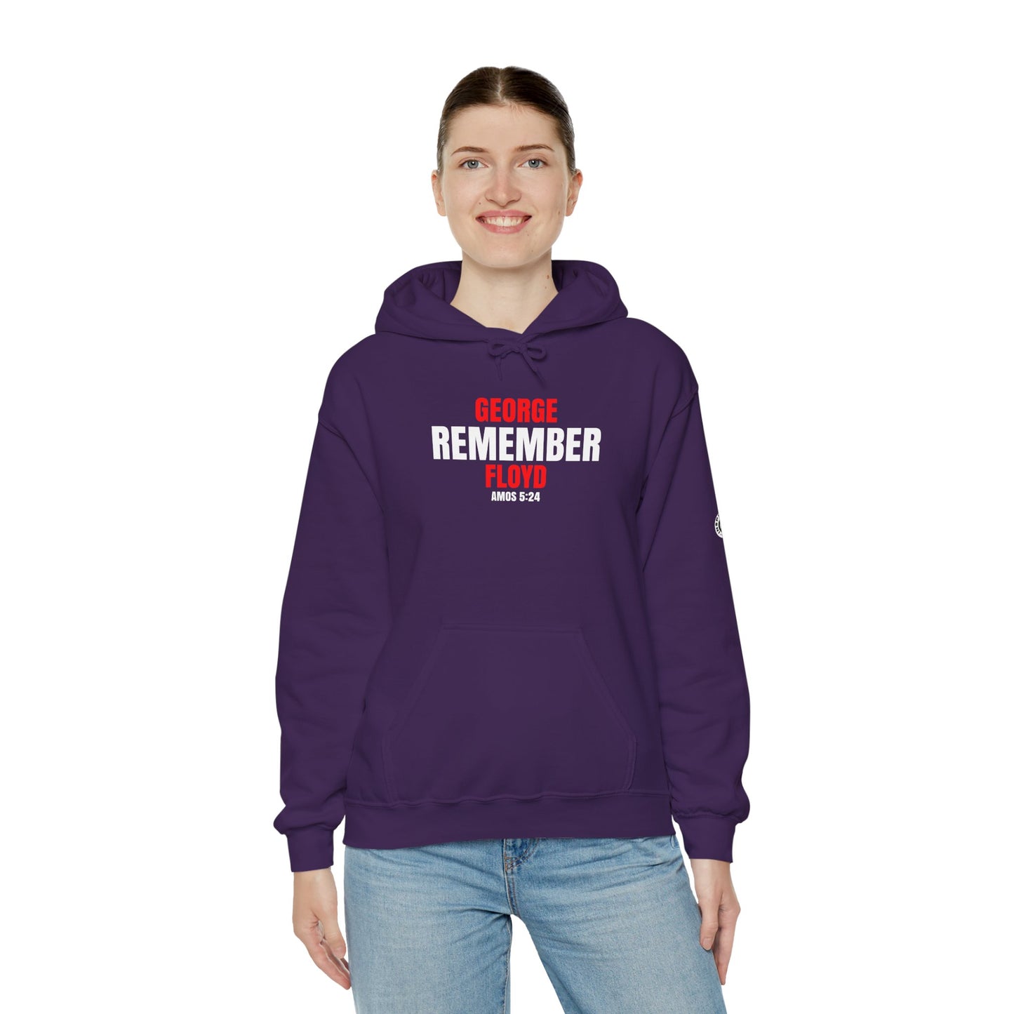 The Remember Series-George Floyd-Unisex Heavy Blend™ Hooded Sweatshirt