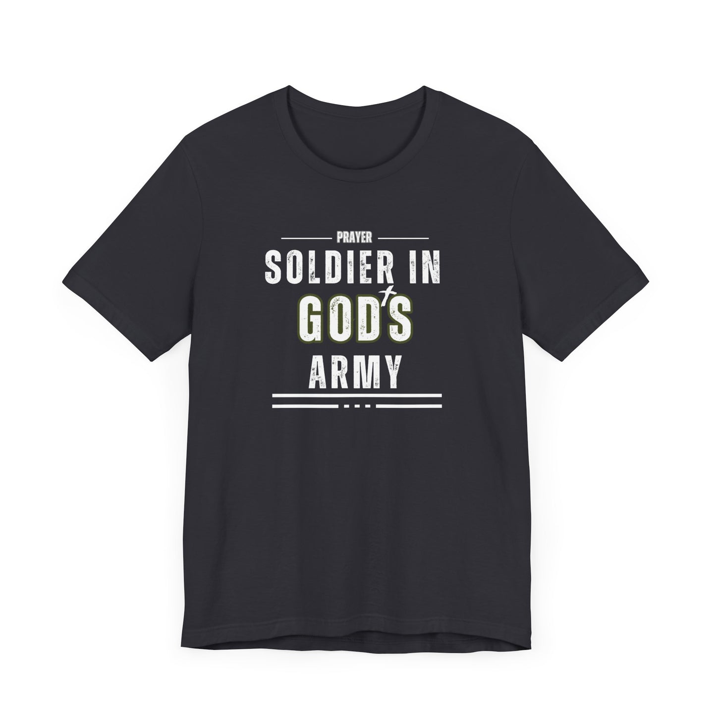 Prayer Soldier In God's Army - Unisex Jersey Short Sleeve Tee