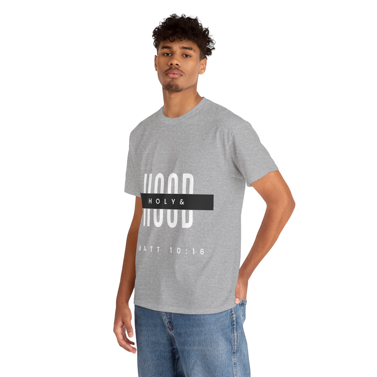 Holy & Hood -Unisex Heavy Cotton Tee