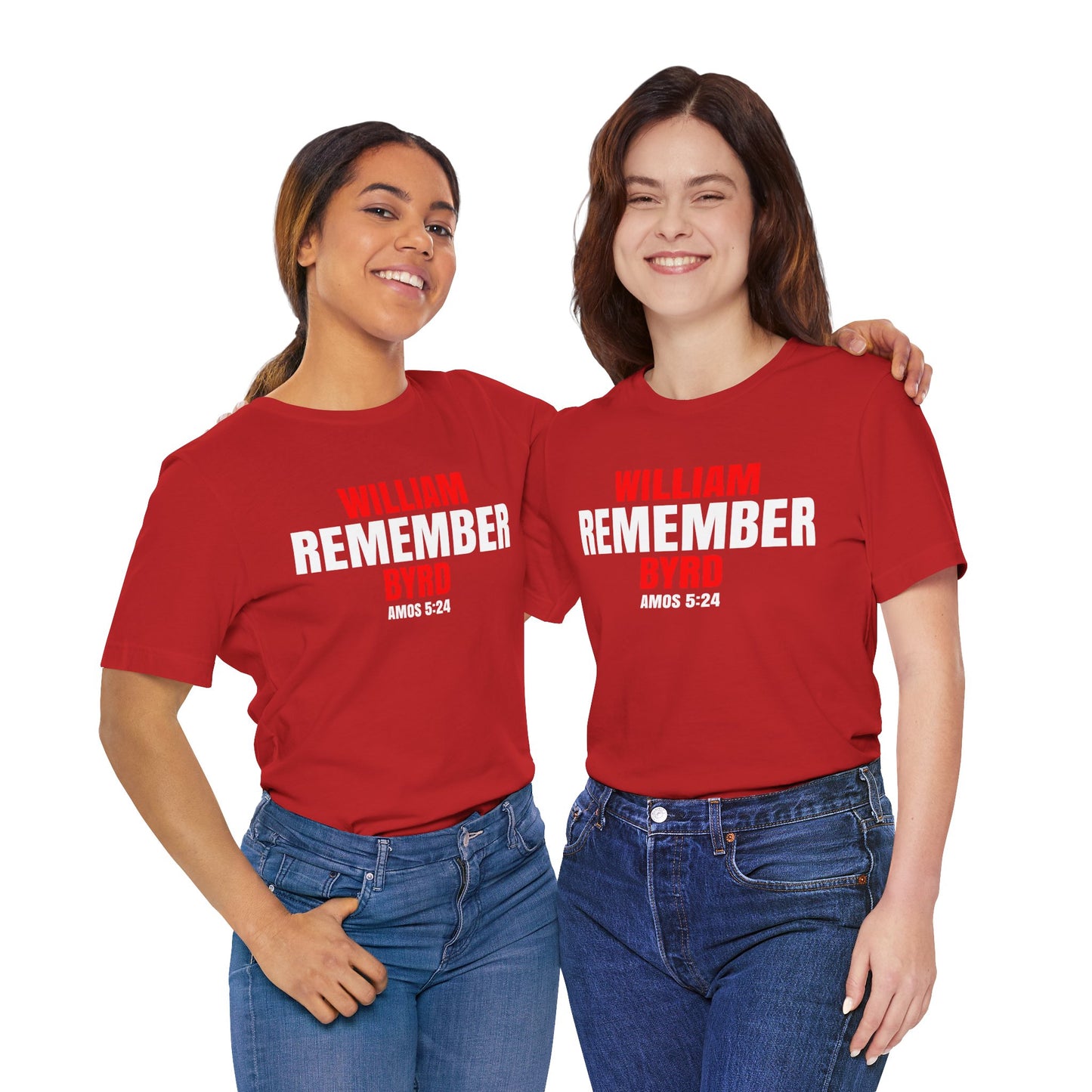 The Remember Series-William Byrd-Unisex Jersey Short Sleeve Tee