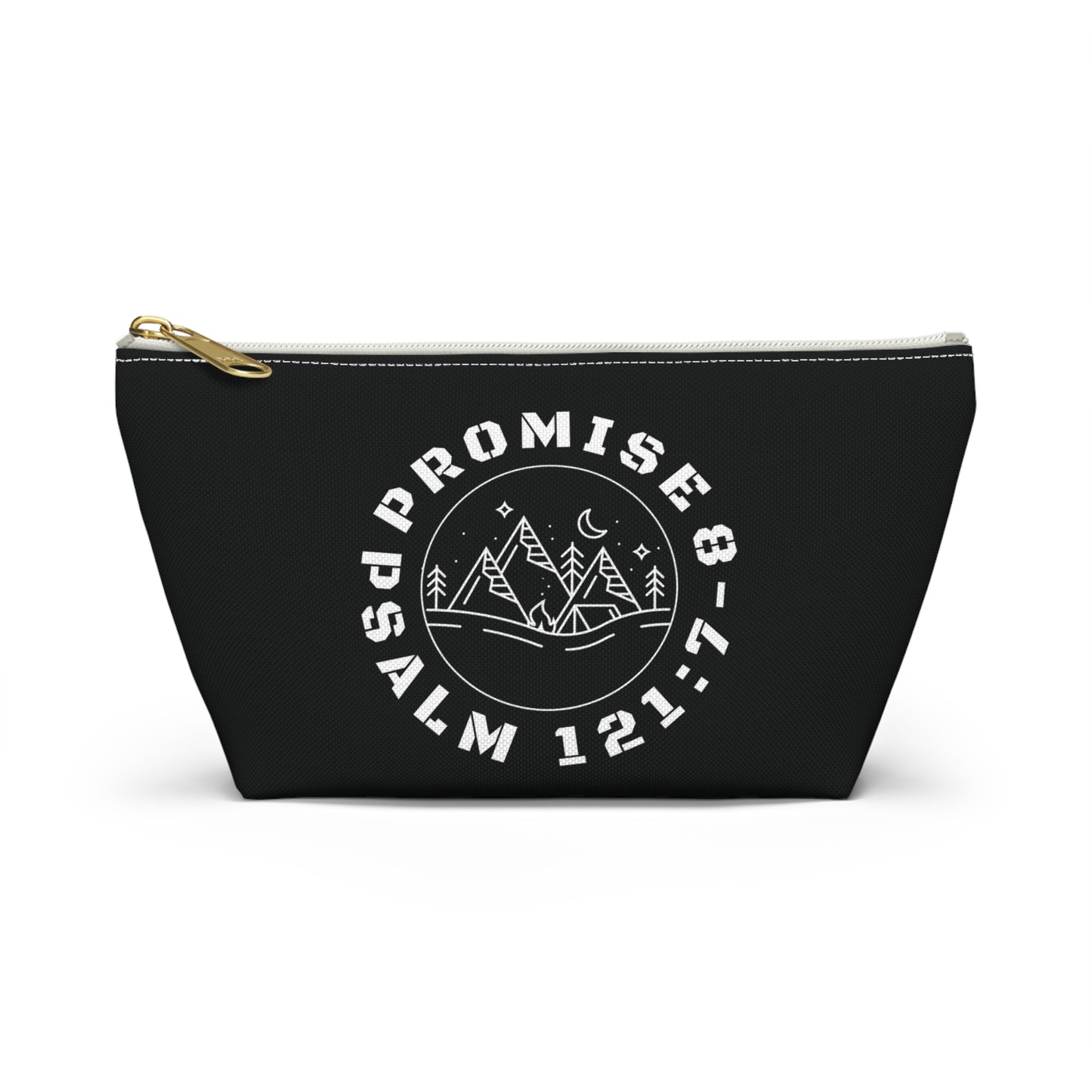 Promise Psalm 121:7-8 Travel Pouch w T-bottom