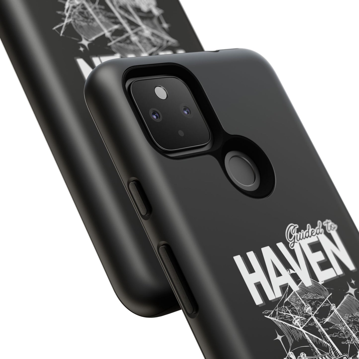 Guided to Haven Psalm 107:29–30 Stylish Phone Case