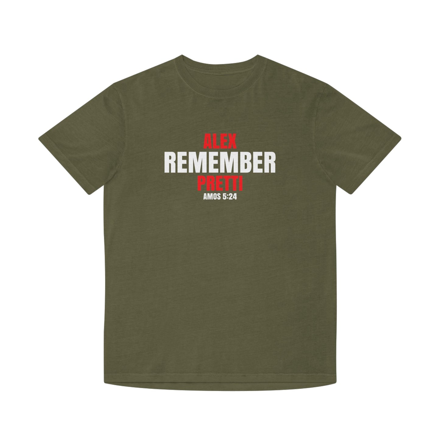 Remember Alex Pretti Memorial T‑Shirt - 100 % cotton
