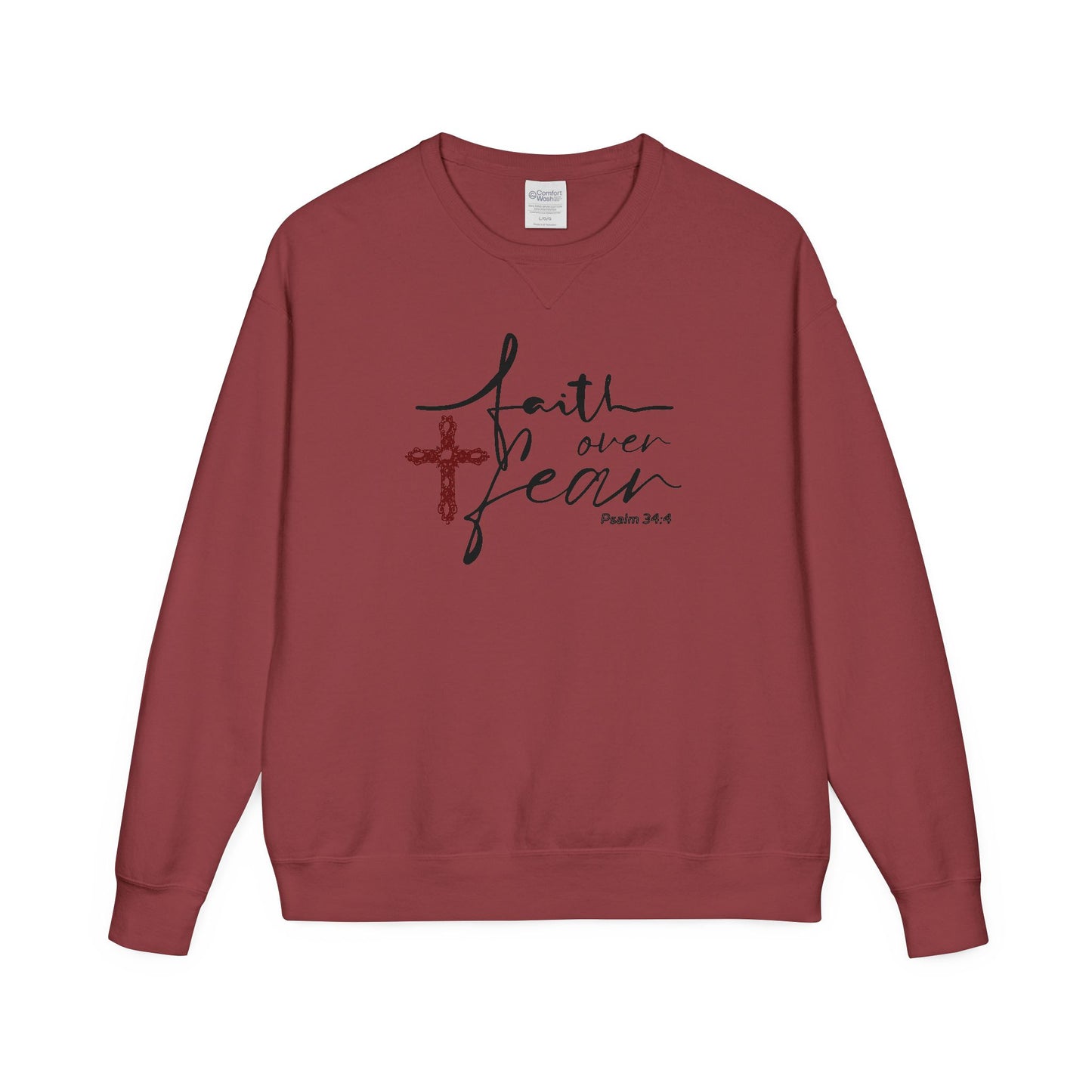 Faith Over Fear Crewneck Sweatshirt
