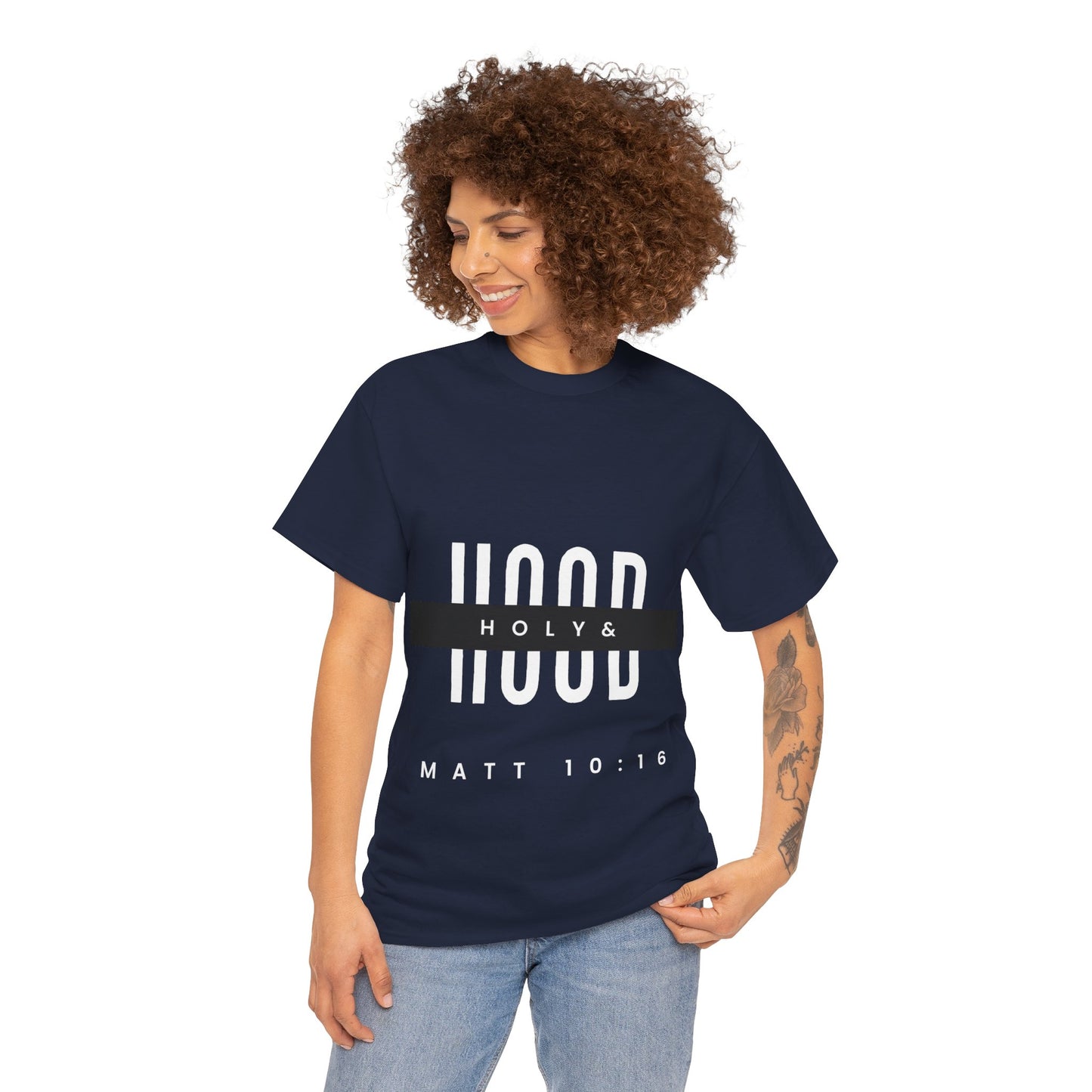 Holy & Hood -Unisex Heavy Cotton Tee