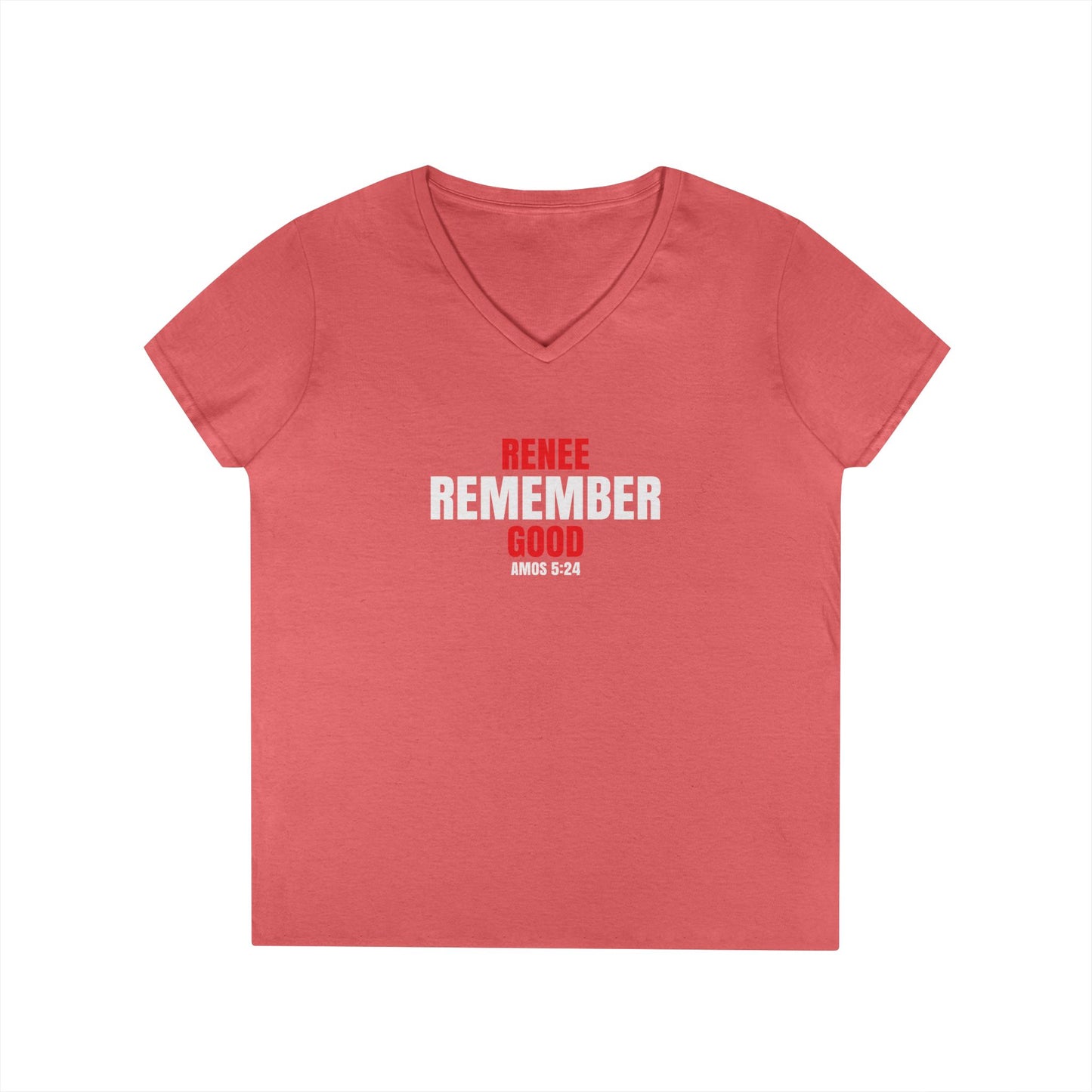 Remember Renee Good Ladies' V-Neck T-Shirt