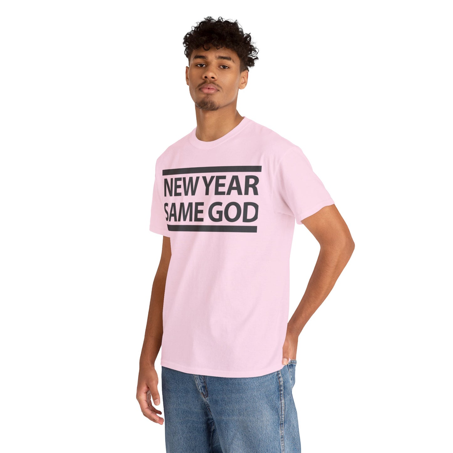 TWC New Year Same God-Unisex Heavy Cotton Tee
