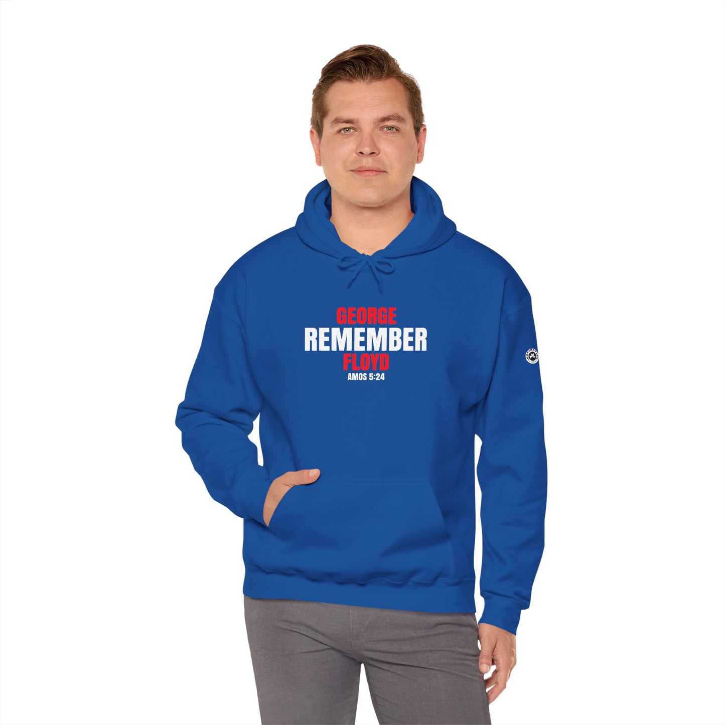 The Remember Series-George Floyd-Unisex Heavy Blend™ Hooded Sweatshirt