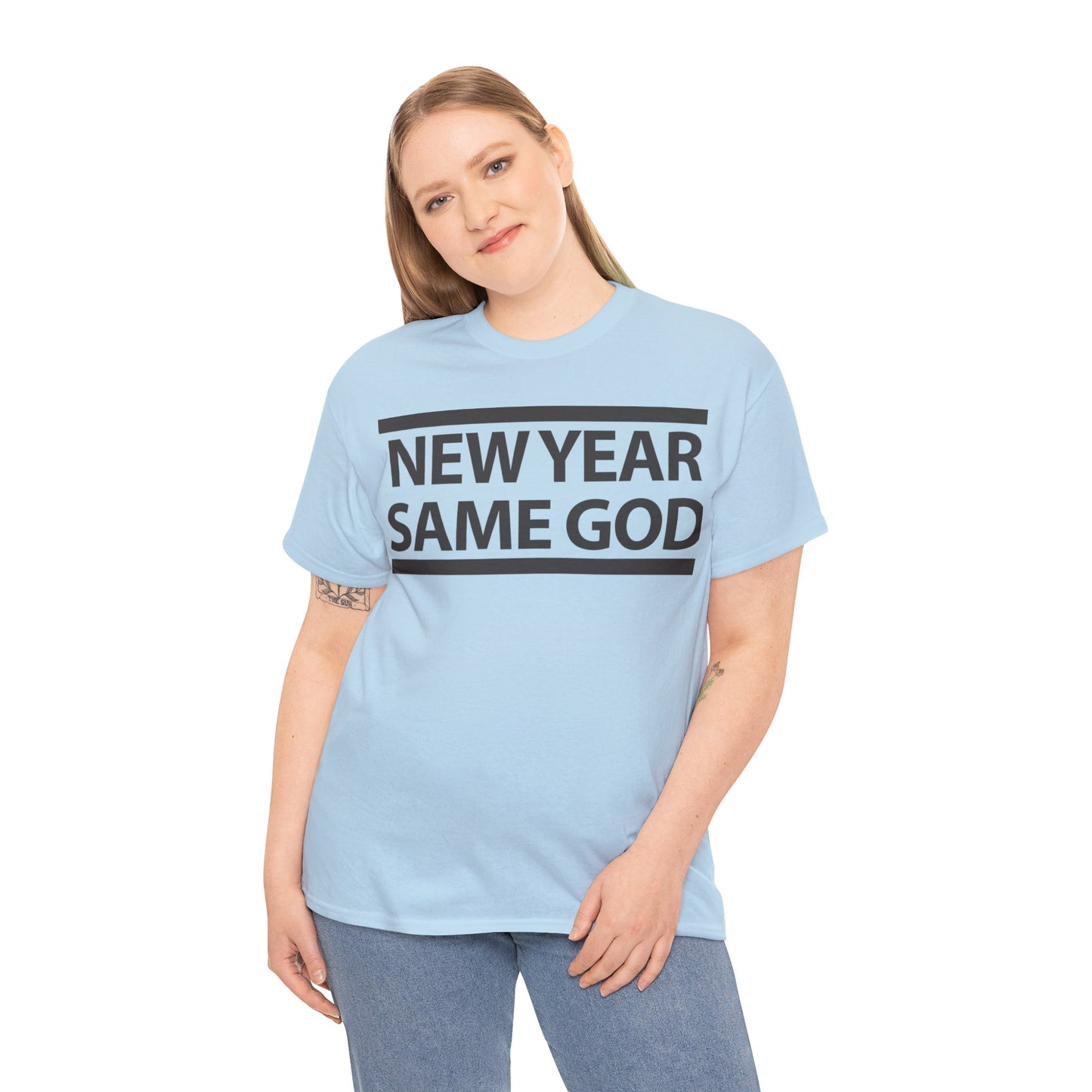 TWC New Year Same God-Unisex Heavy Cotton Tee