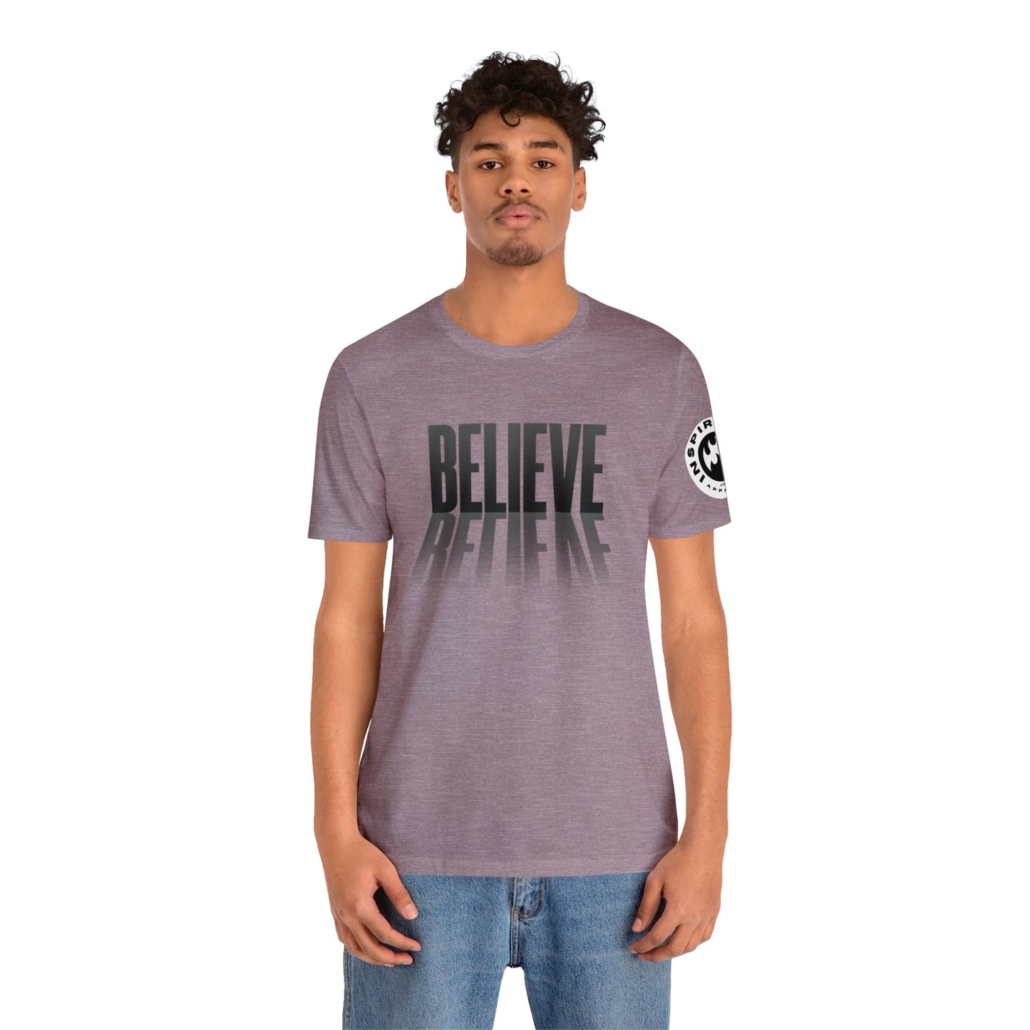 John 6:29 "Believe" Short Sleeve Tee