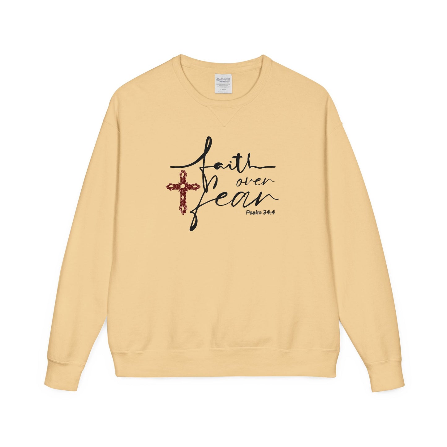 Faith Over Fear Crewneck Sweatshirt