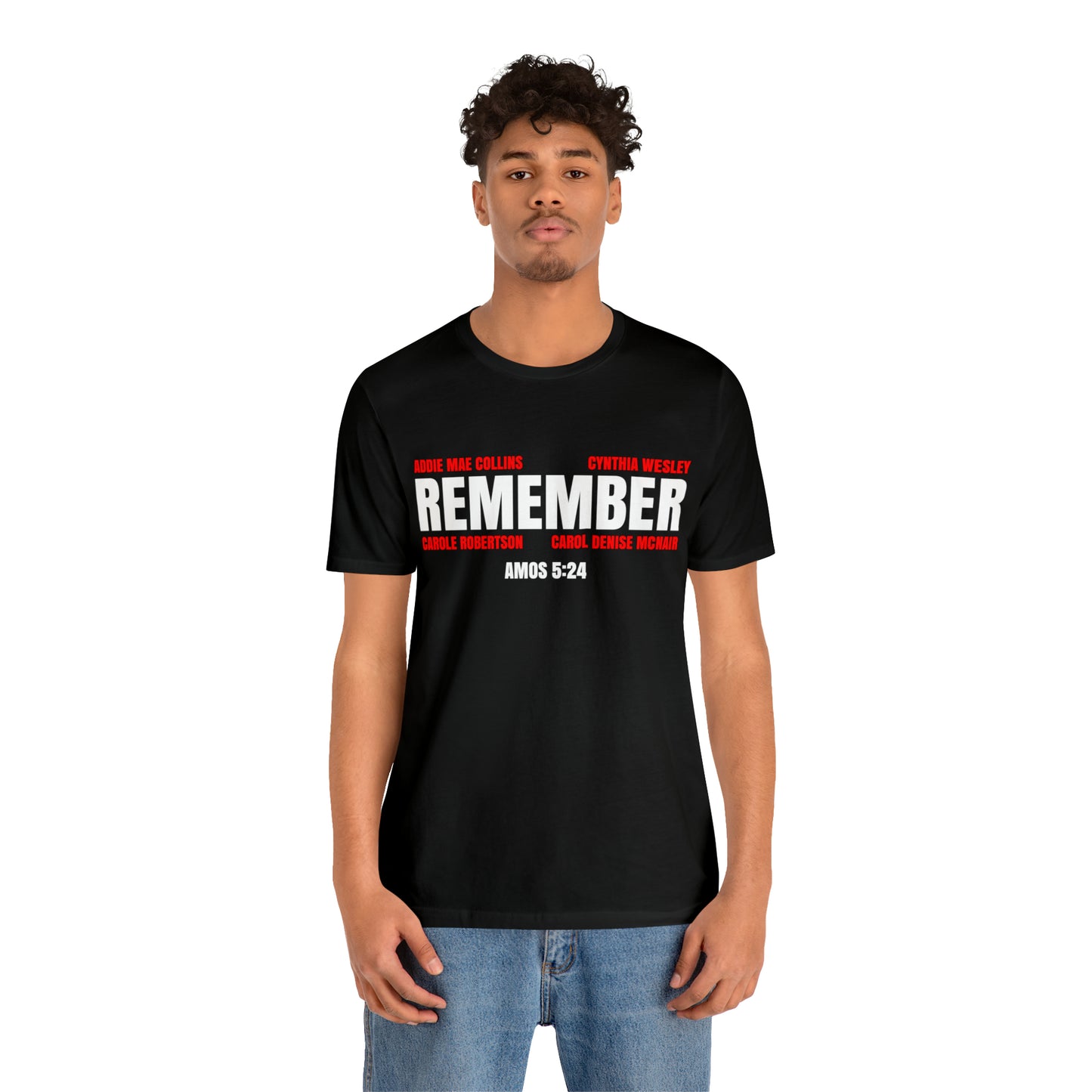The Remember Series-16th Street Baptist Church Bombing-Unisex Jersey Short Sleeve Tee