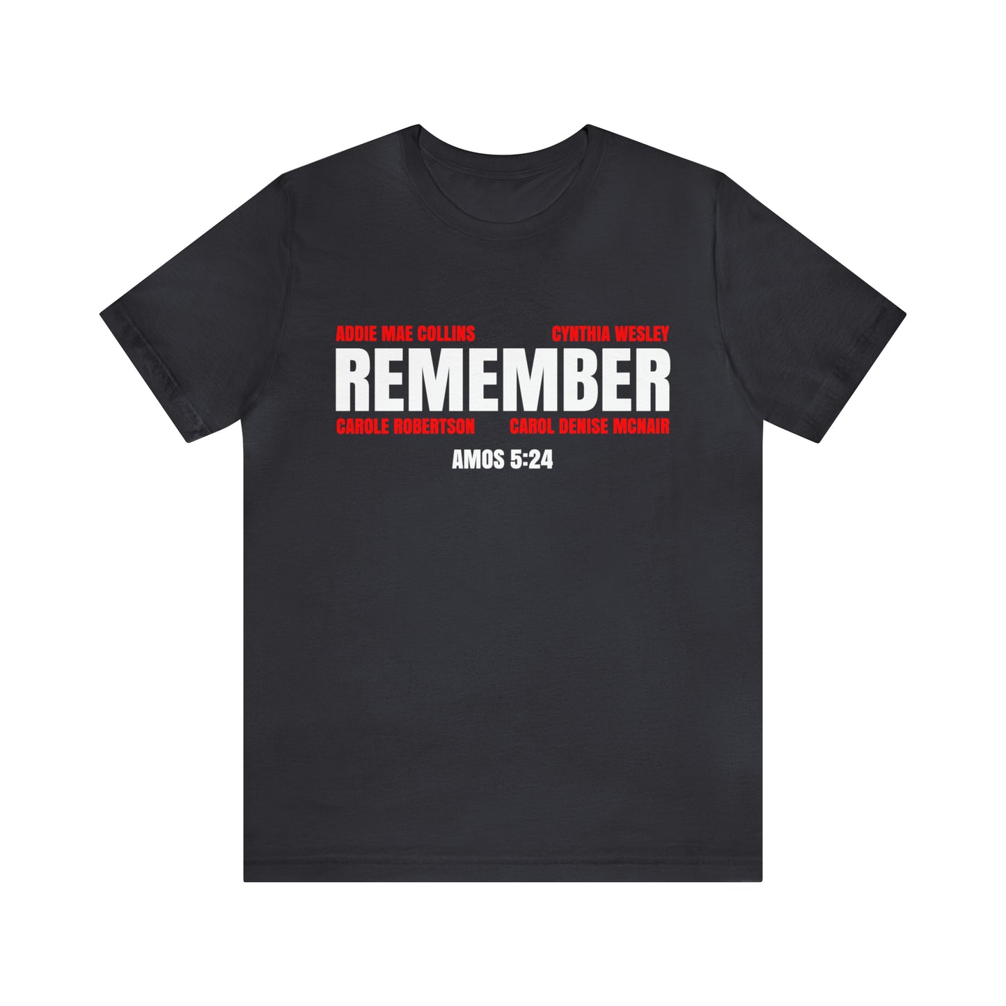 The Remember Series-16th Street Baptist Church Bombing-Unisex Jersey Short Sleeve Tee