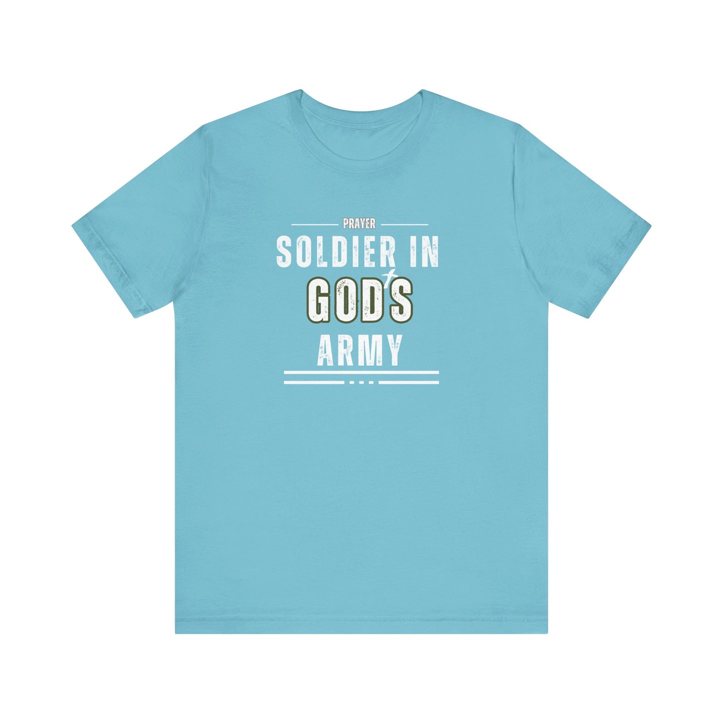 Prayer Soldier In God's Army - Unisex Jersey Short Sleeve Tee