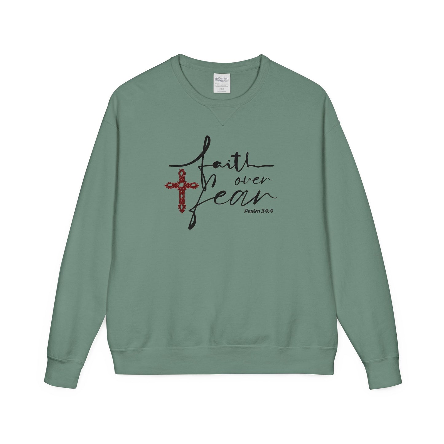 Faith Over Fear Crewneck Sweatshirt