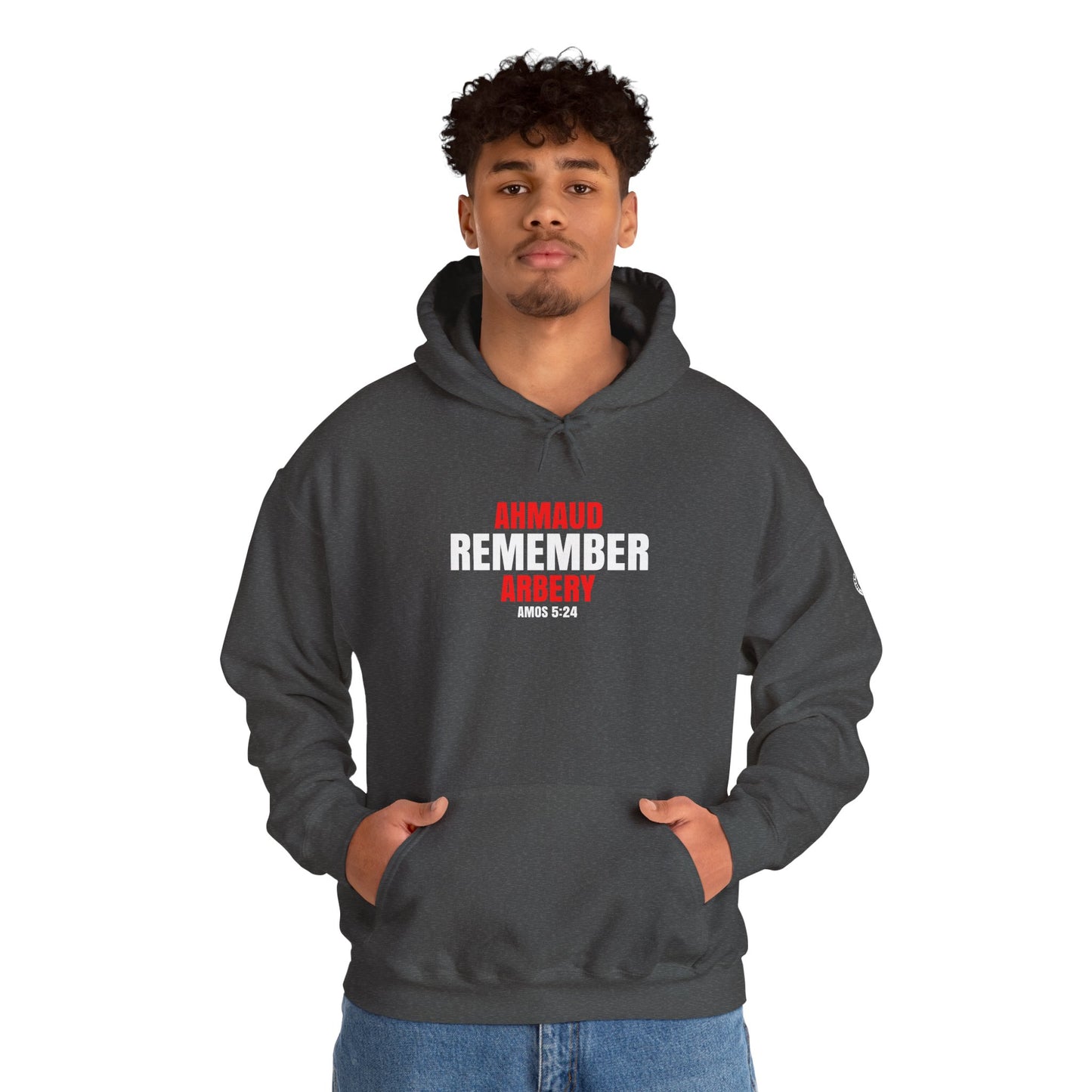 The Remember Series-Ahmaud Arbery-Unisex Heavy Blend™ Hooded Sweatshirt