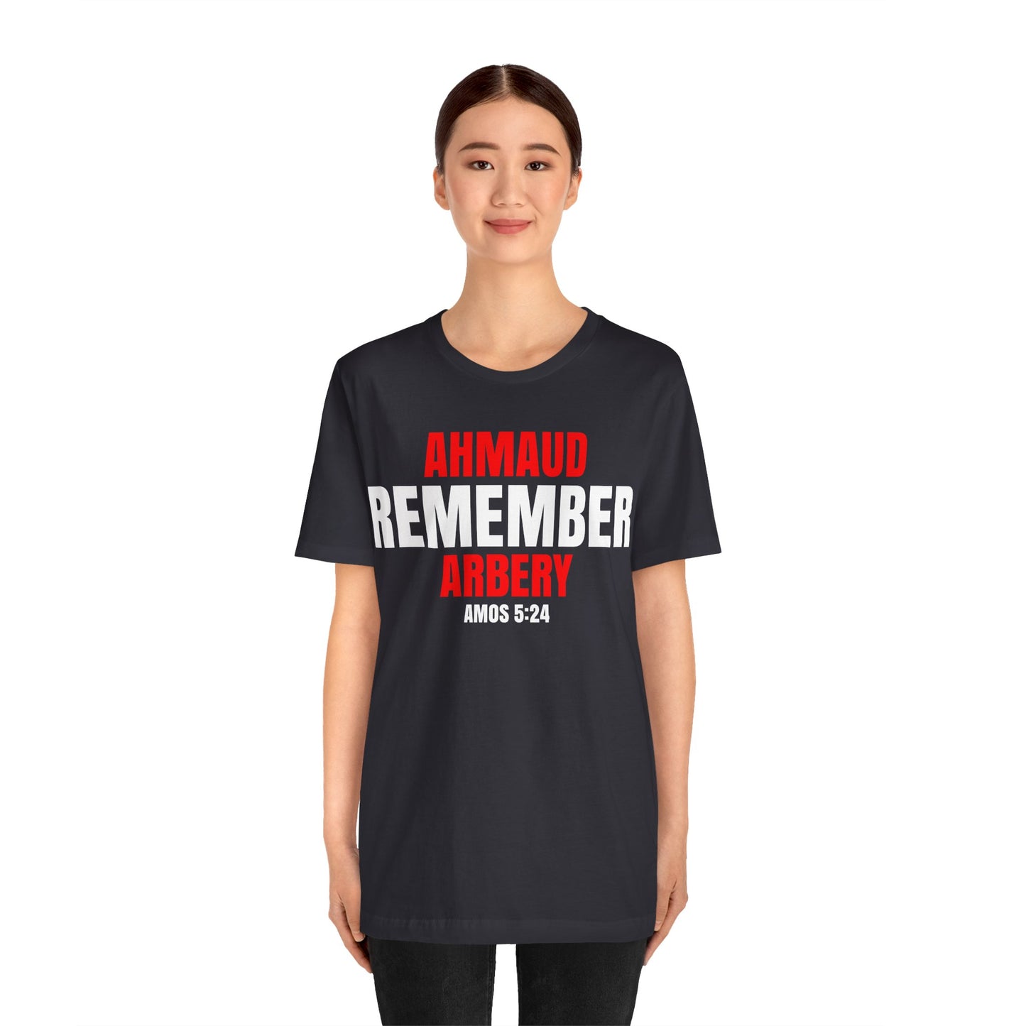 The Remember Series-Ahmaud Arbery-Unisex Jersey Short Sleeve Tee