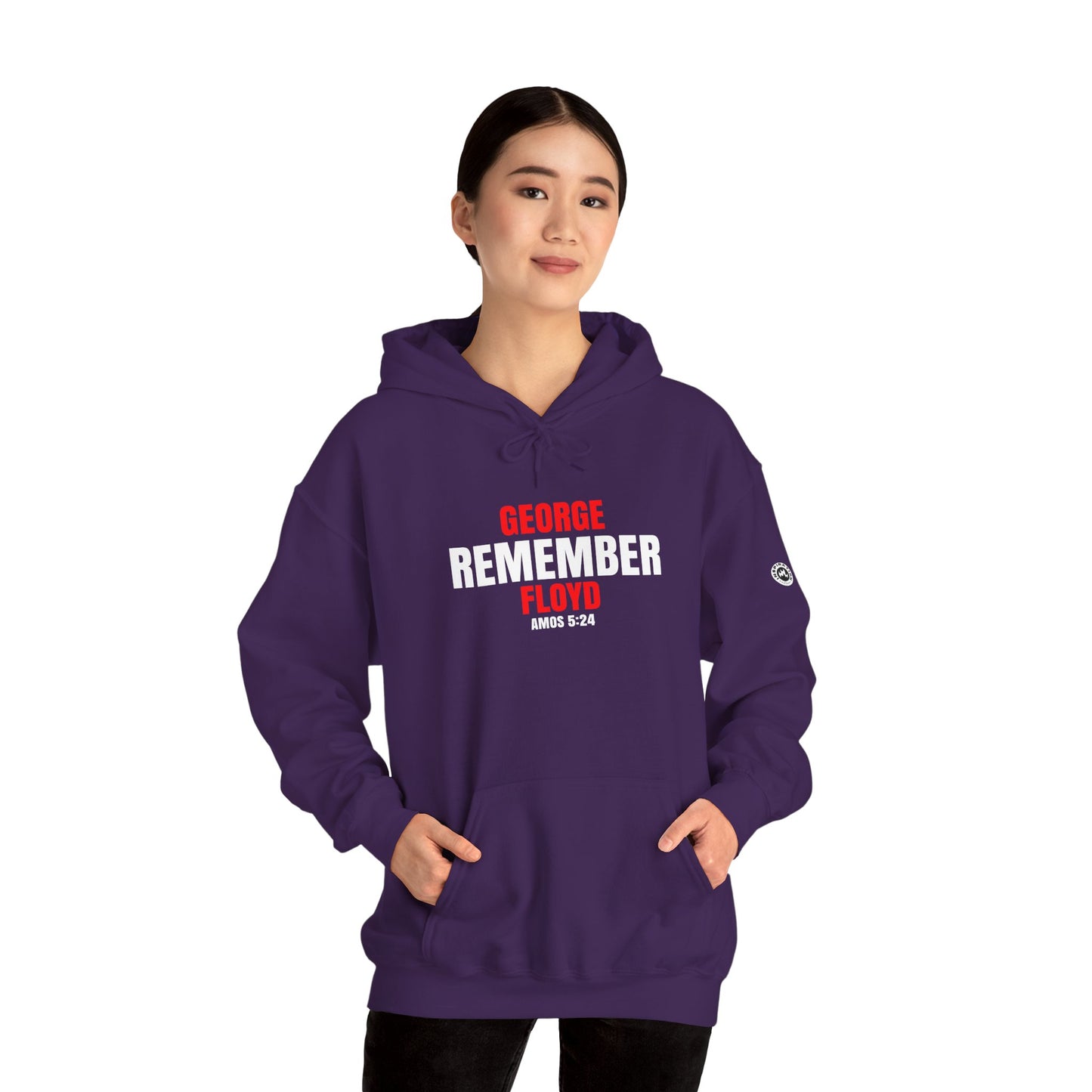 The Remember Series-George Floyd-Unisex Heavy Blend™ Hooded Sweatshirt