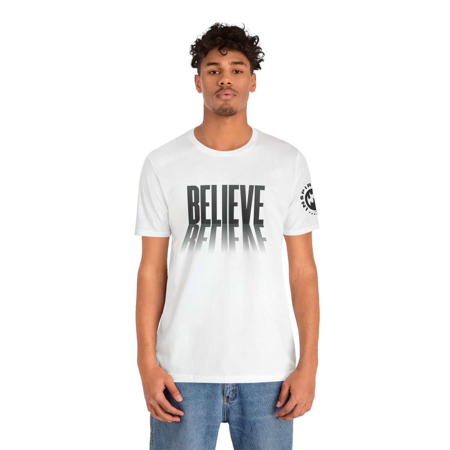 DREAM TEAM John 6:29 "Believe" Short Sleeve Tee