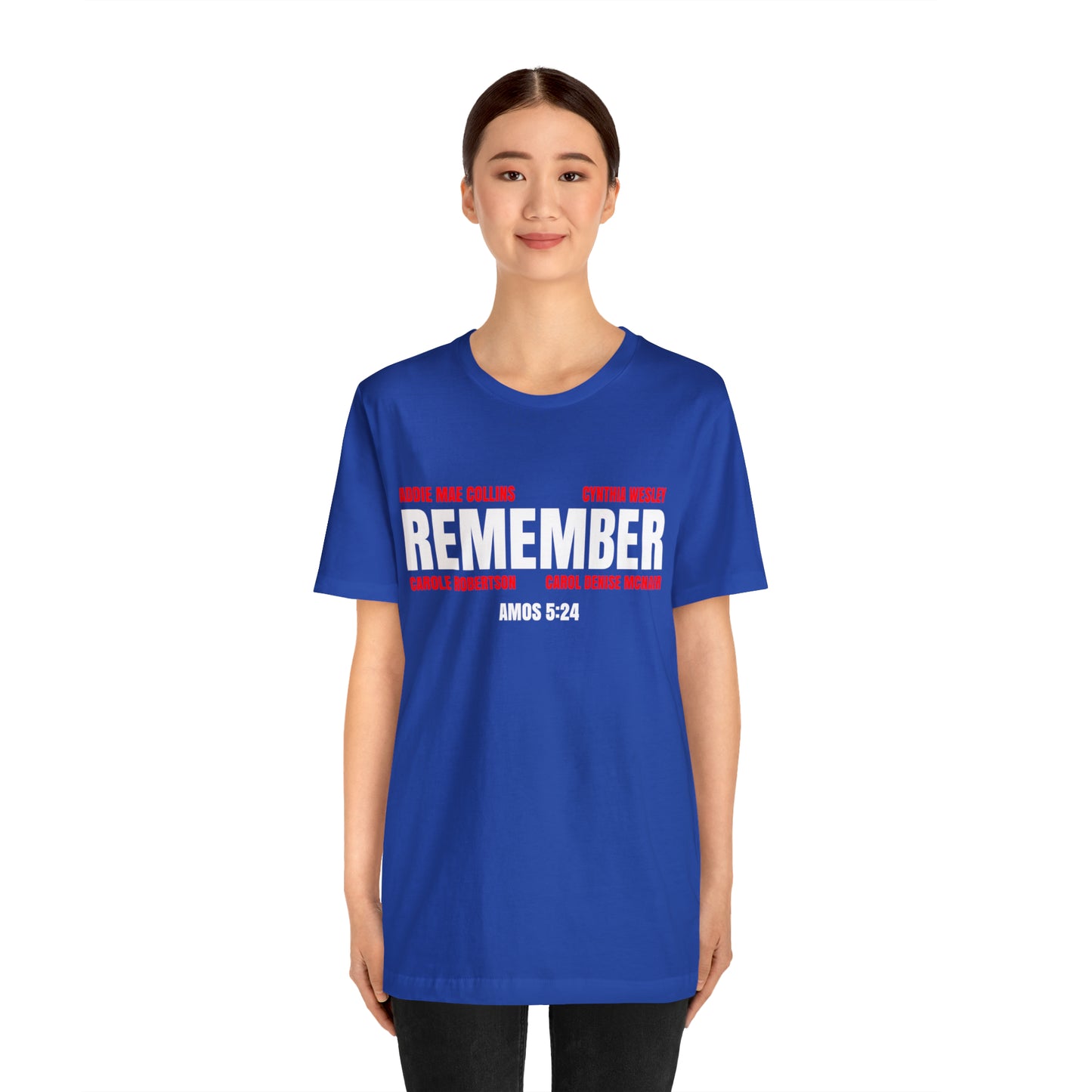 The Remember Series-16th Street Baptist Church Bombing-Unisex Jersey Short Sleeve Tee